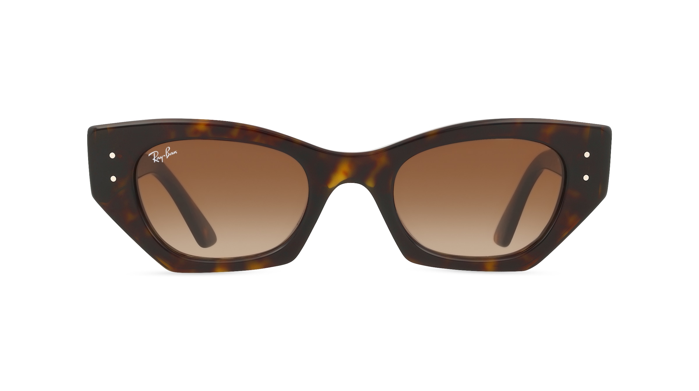 Ray-Ban RB4430 Unisex-Sonnenbrille Vollrand Eckig Kunststoff-Gestell, braun