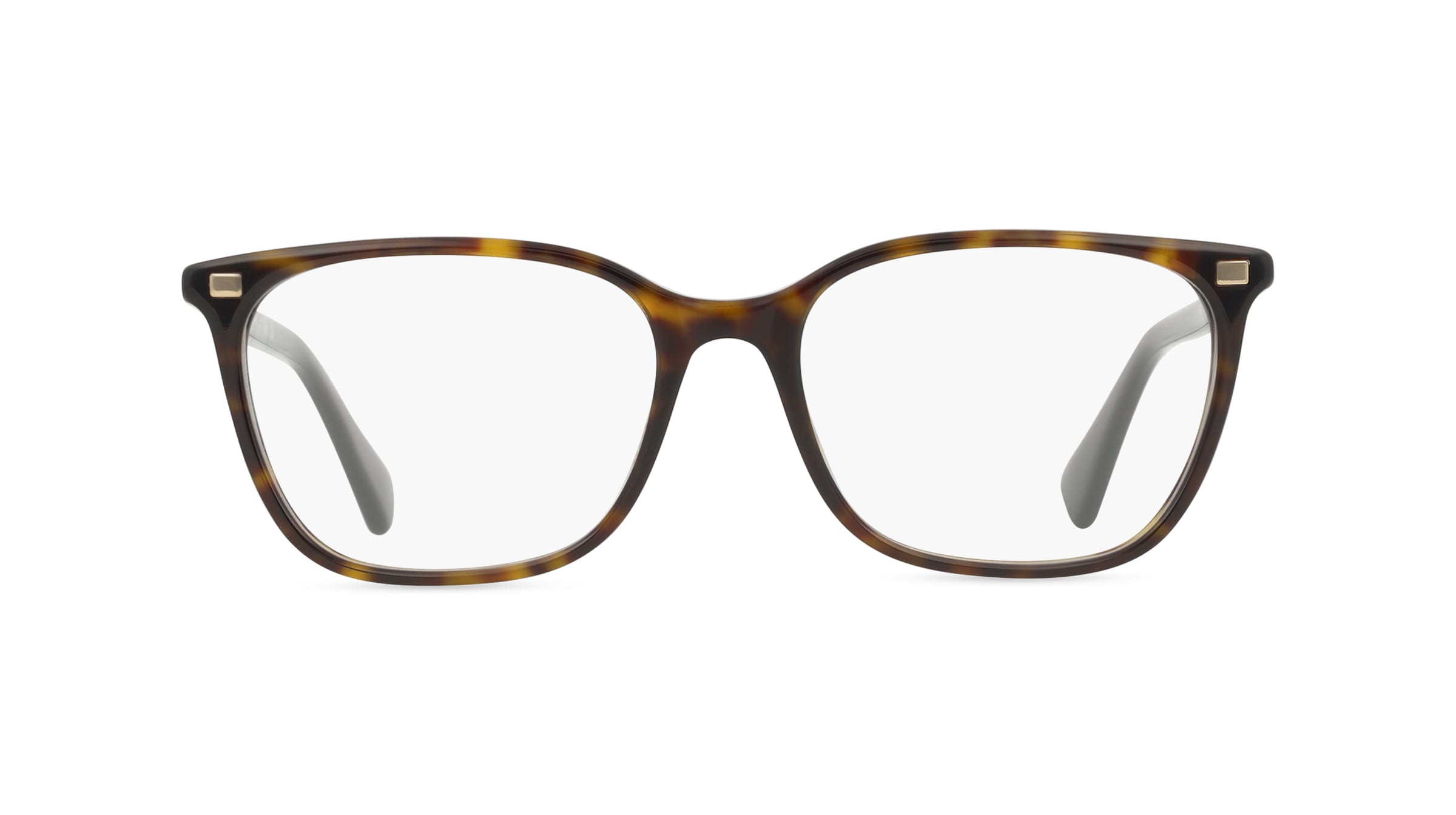 Ralph RA7142 Damen-Brille inkl. Gläser Vollrand Eckig Acetat-Gestell 54mm/17mm/145mm, braun