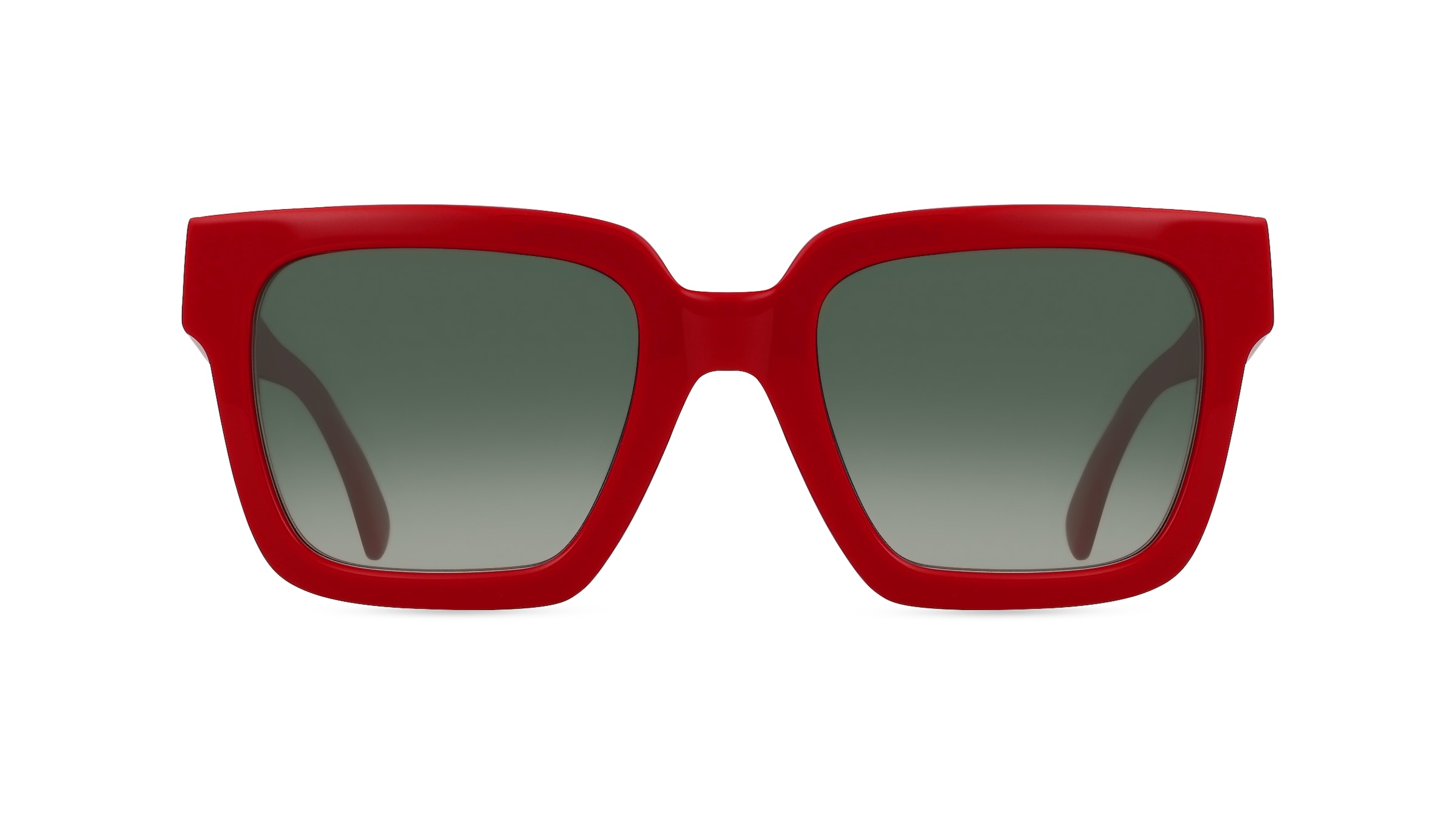 Fielmann MC 622 SUN FA JOY Damen-Sonnenbrille Vollrand Eckig Acetat-Gestell, rot