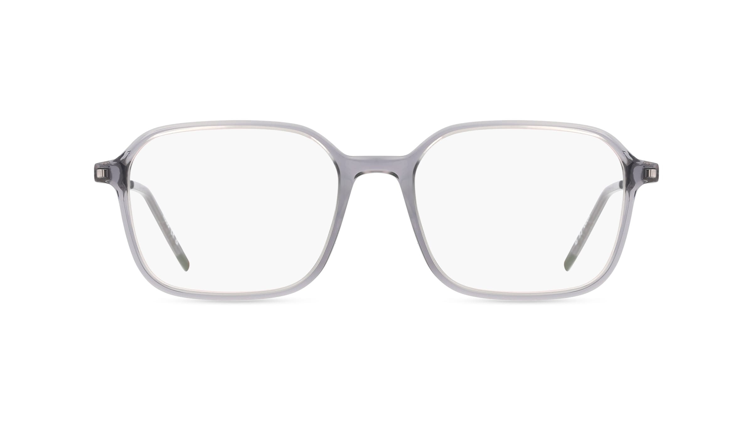 Hugo HG 1289 Herren-Brille inkl. Gläser Vollrand Achteckig Acetat-Gestell 52mm/17mm/145mm, grau