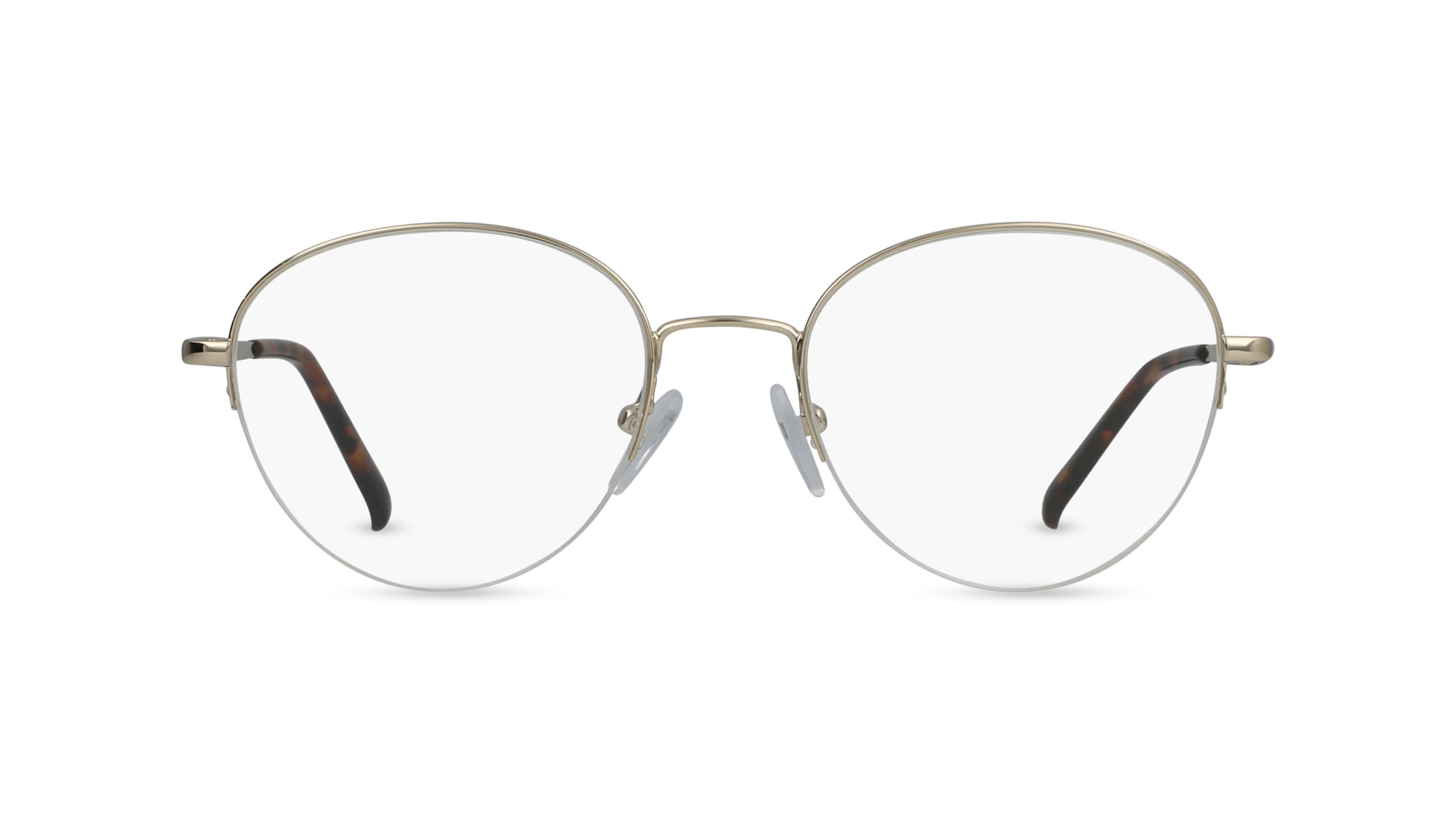 Fielmann BD 461 CL Damen-Brille inkl. Gläser Nylor Oval Edelstahl-Gestell 50mm/18mm/135mm, gold