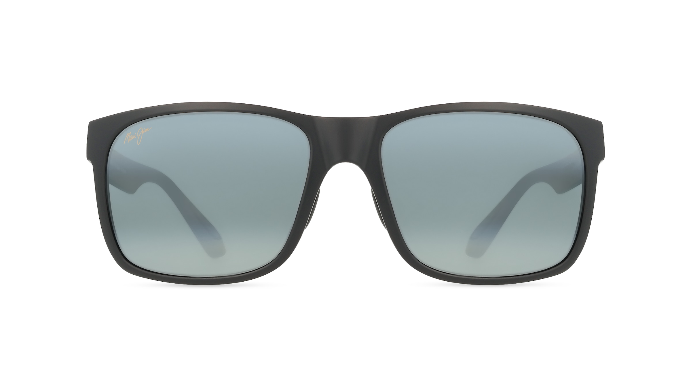 Maui Jim 432 Unisex-Sonnenbrille Vollrand Eckig Kunststoff-Gestell, schwarz