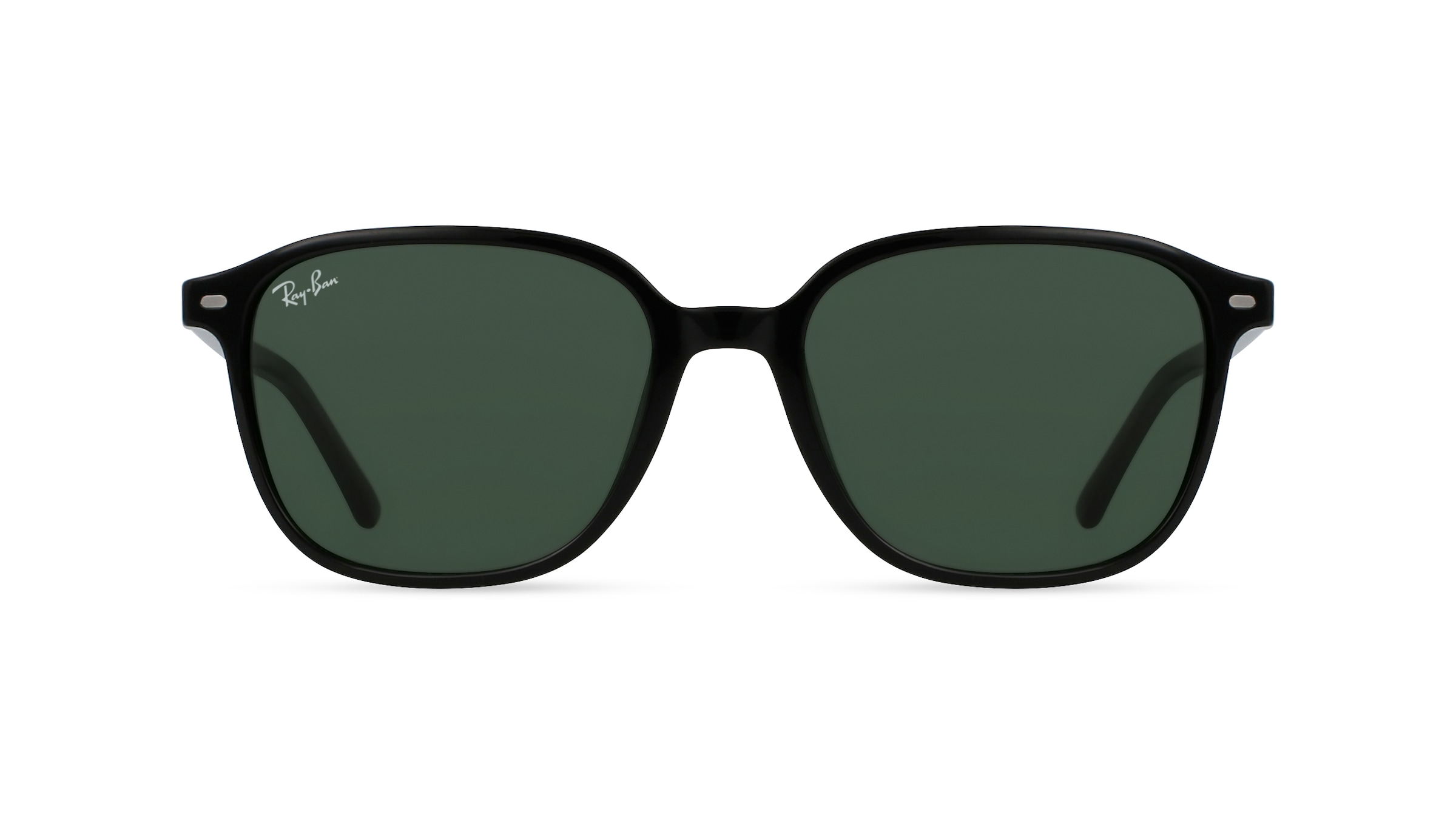 Ray-Ban RB 2193 LEONARD Unisex-Sonnenbrille Vollrand Eckig Acetat-Gestell, schwarz