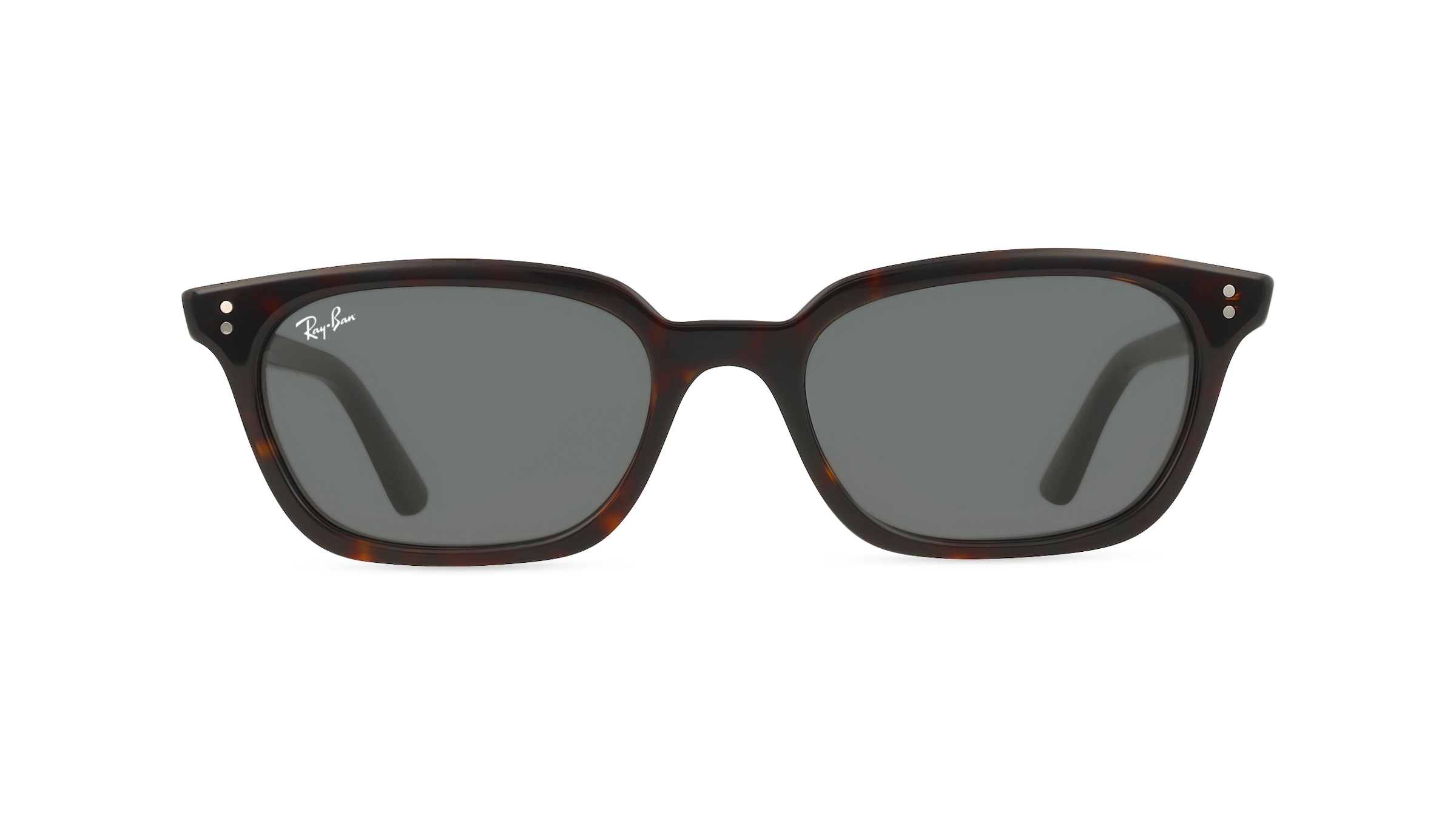 Ray-Ban RB4456 Damen-Sonnenbrille Vollrand Pilot Kunststoff-Gestell, Havanna