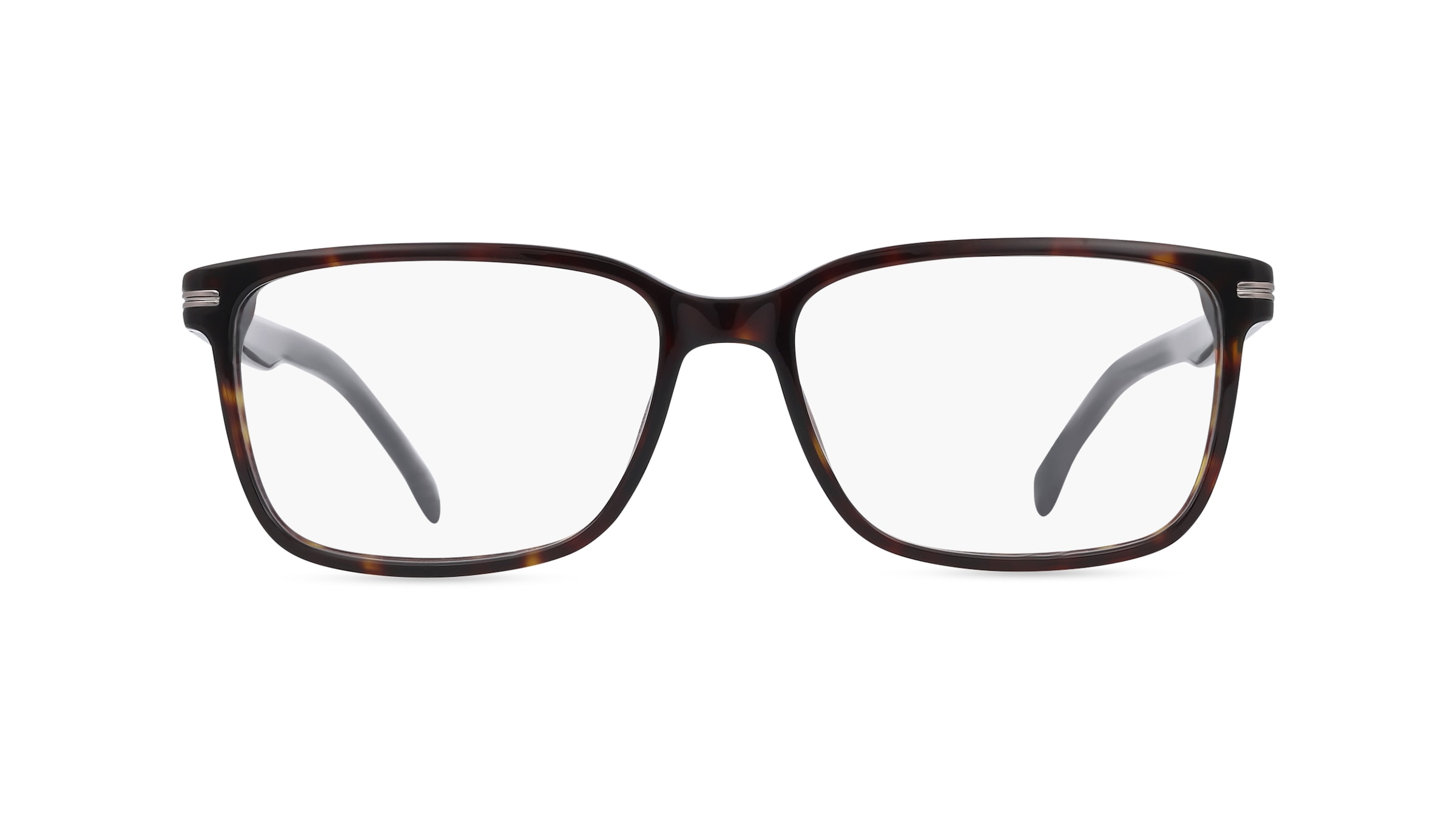 Boss 1511 Herren-Brille inkl. Gläser Vollrand Eckig Acetat-Gestell 57mm/16mm/145mm, braun