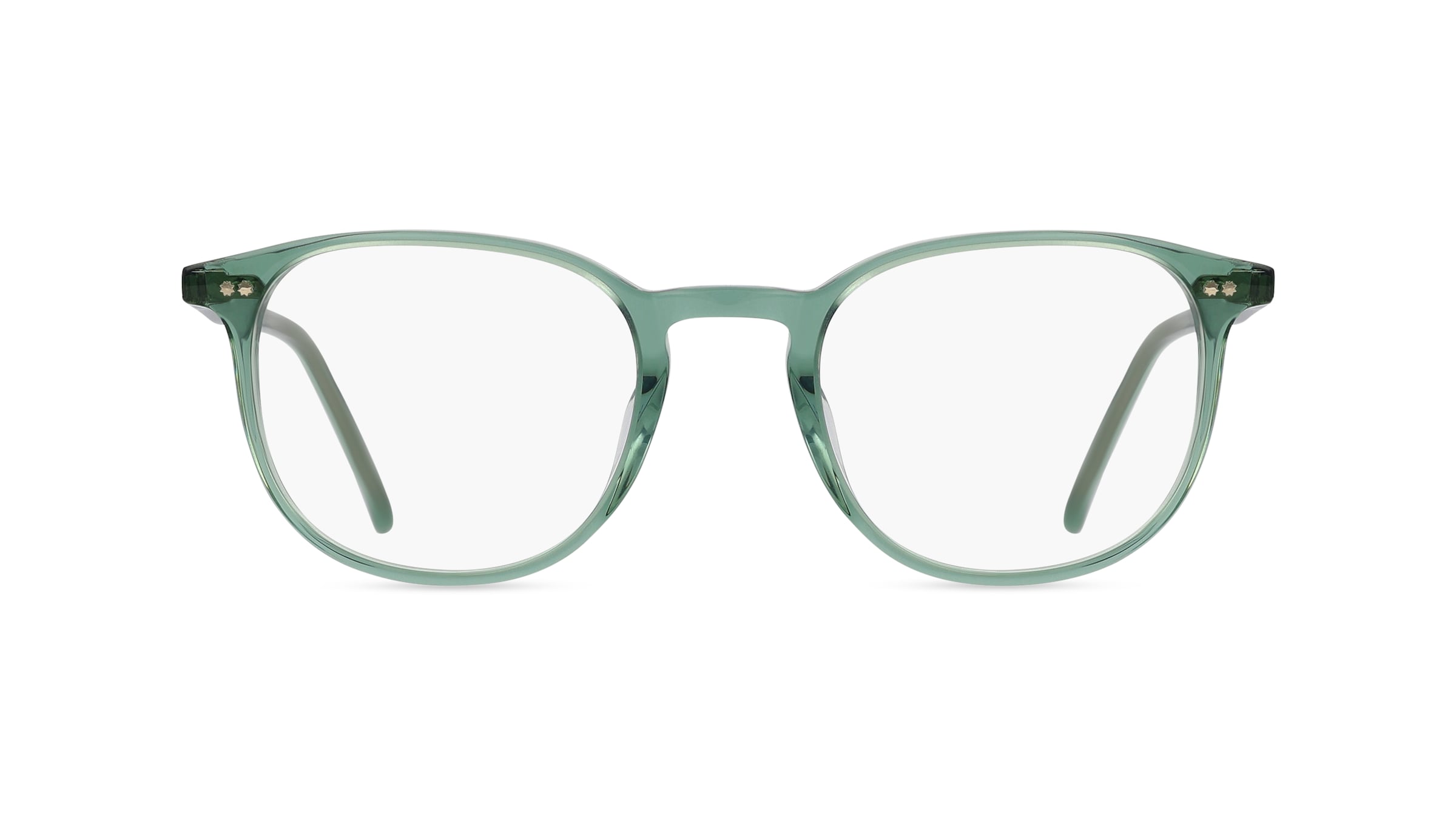 Fielmann MF 056 RN Herren-Brille inkl. Gläser Vollrand Panto Kunststoff-Gestell 50mm/21mm/145mm, grün