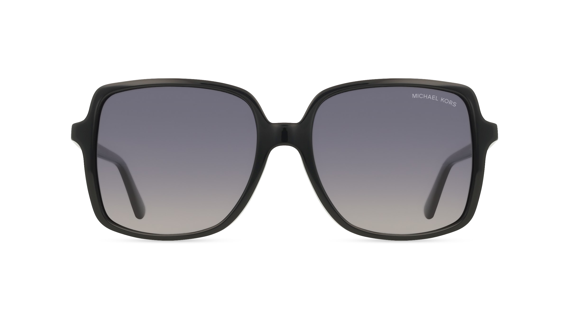 Michael Kors MK2098U ISLE OF PALMS Damen-Sonnenbrille Vollrand Eckig Acetat-Gestell, schwarz