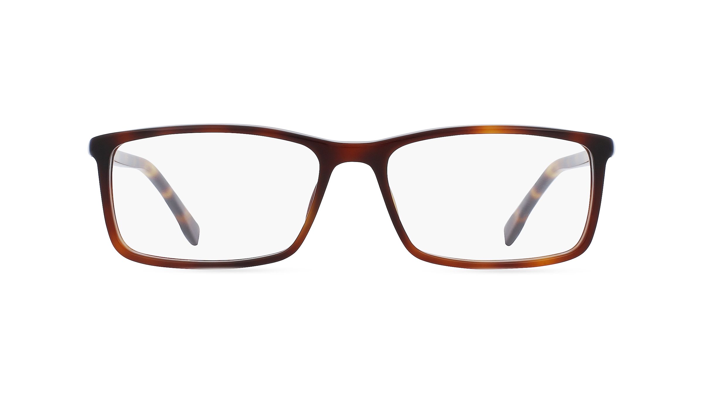 Boss 0680/IT Herren-Brille inkl. Gläser Vollrand Eckig Acetat-Gestell 55mm/16mm/145mm, braun