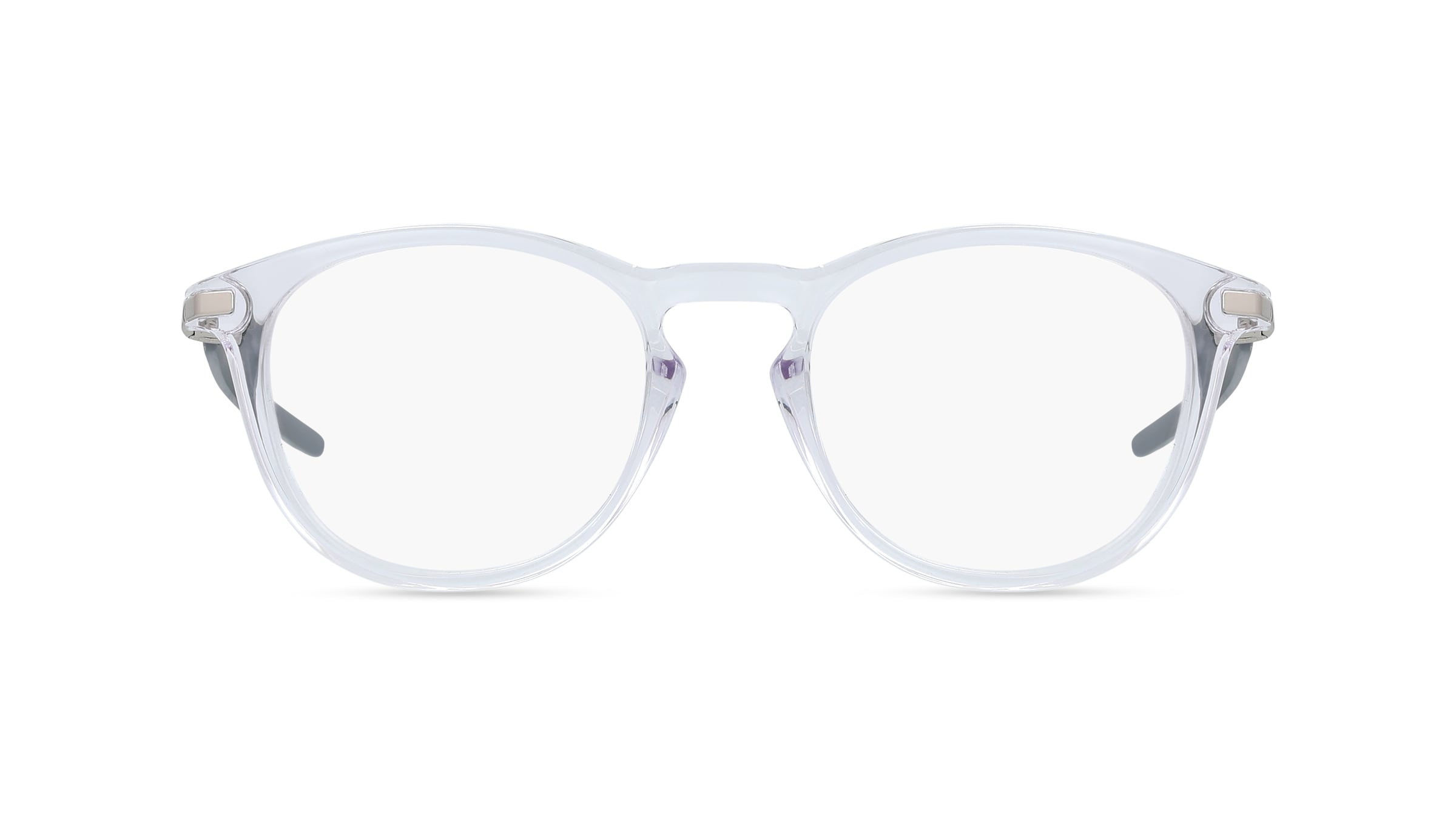 Oakley OX8149 PITCHMAN R CARBON Herren-Brille inkl. Gläser Vollrand Rund Kunststoff-Gestell 50/19/138, Weiß