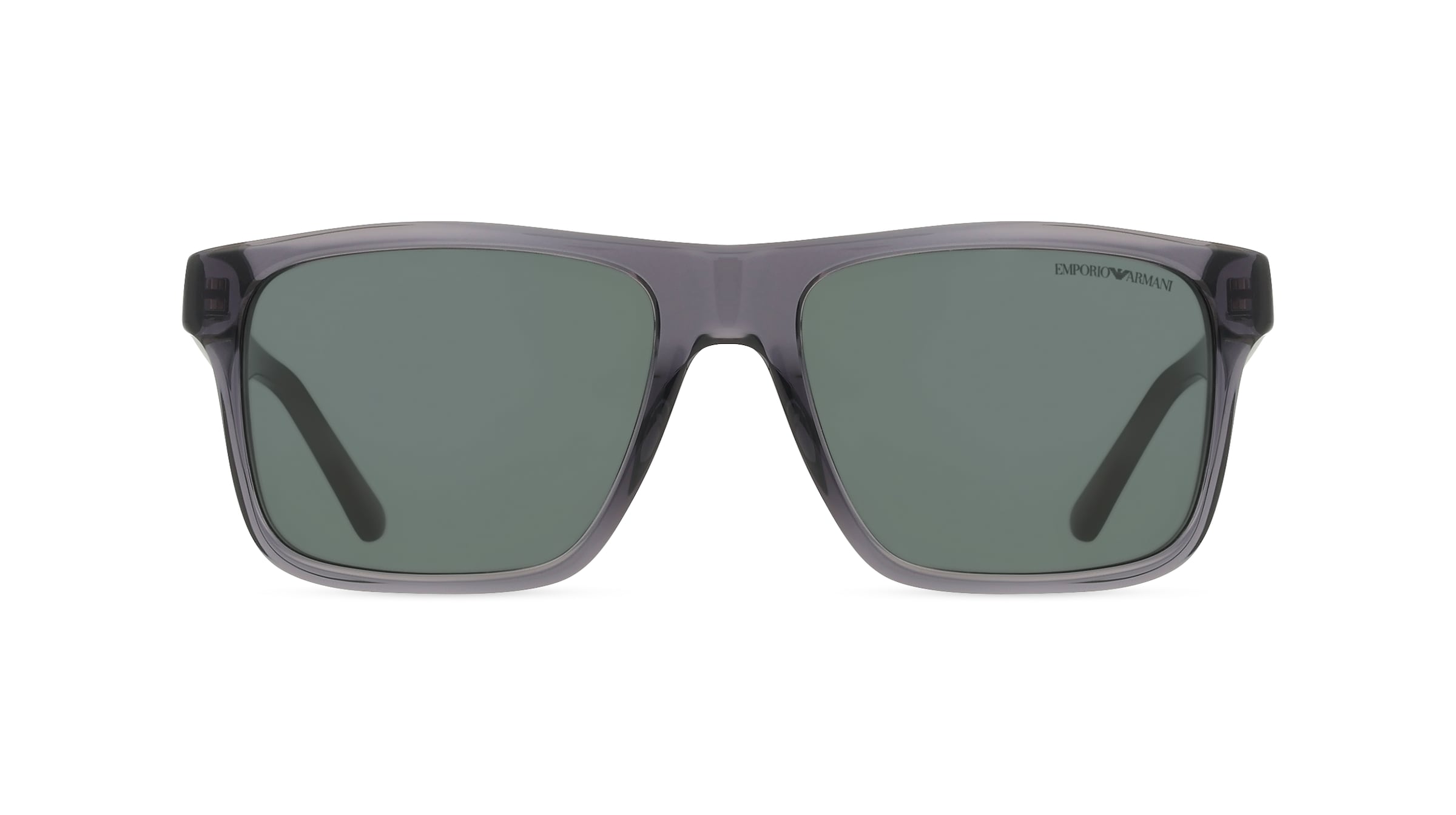 Emporio Armani EA4232 Herren-Sonnenbrille Vollrand Eckig Acetat-Gestell, grau