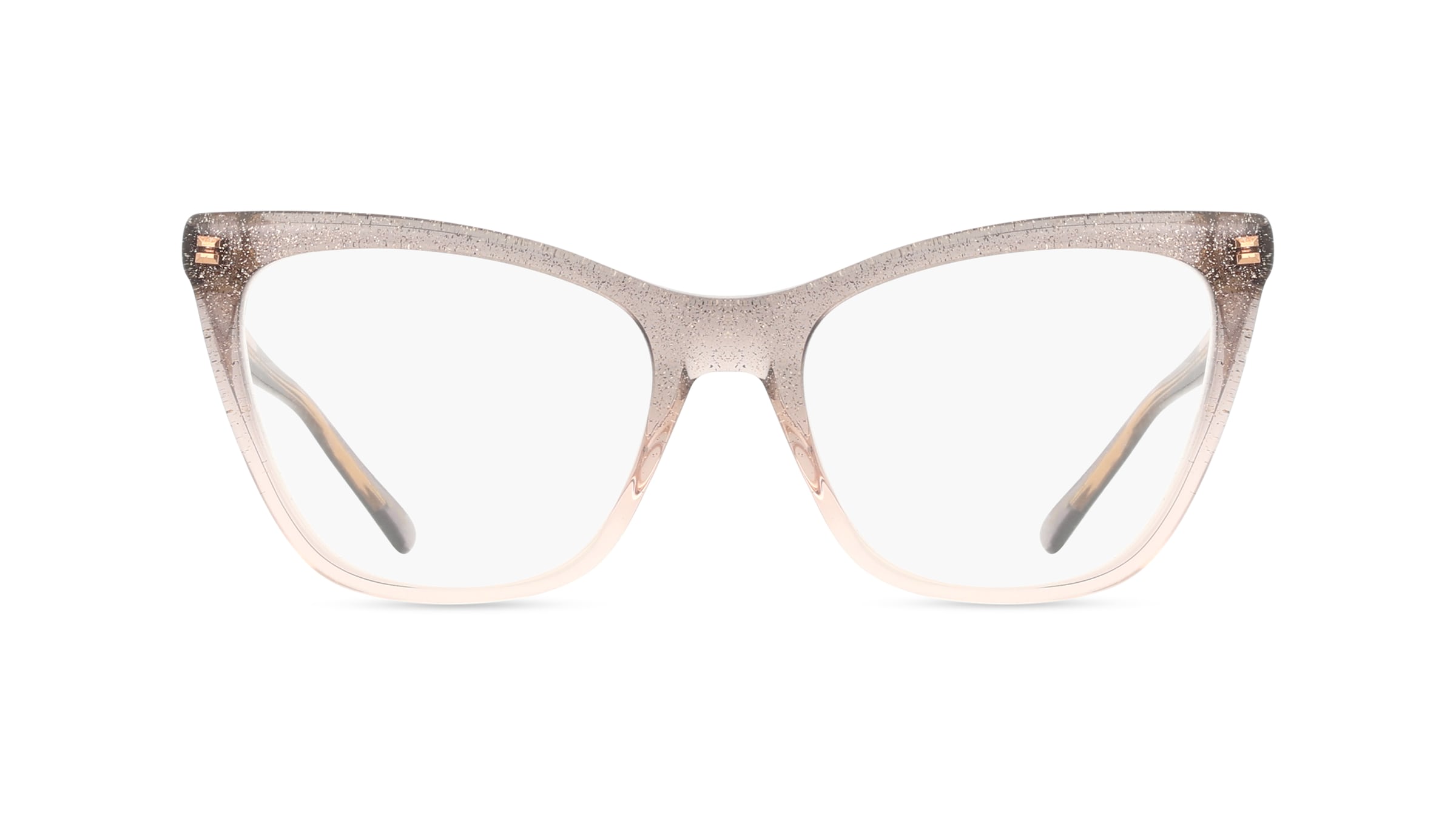 Jimmy Choo JC361 Damen-Brille inkl. Gläser Vollrand Butterfly Acetat-Gestell 53mm/17mm/145mm, grau