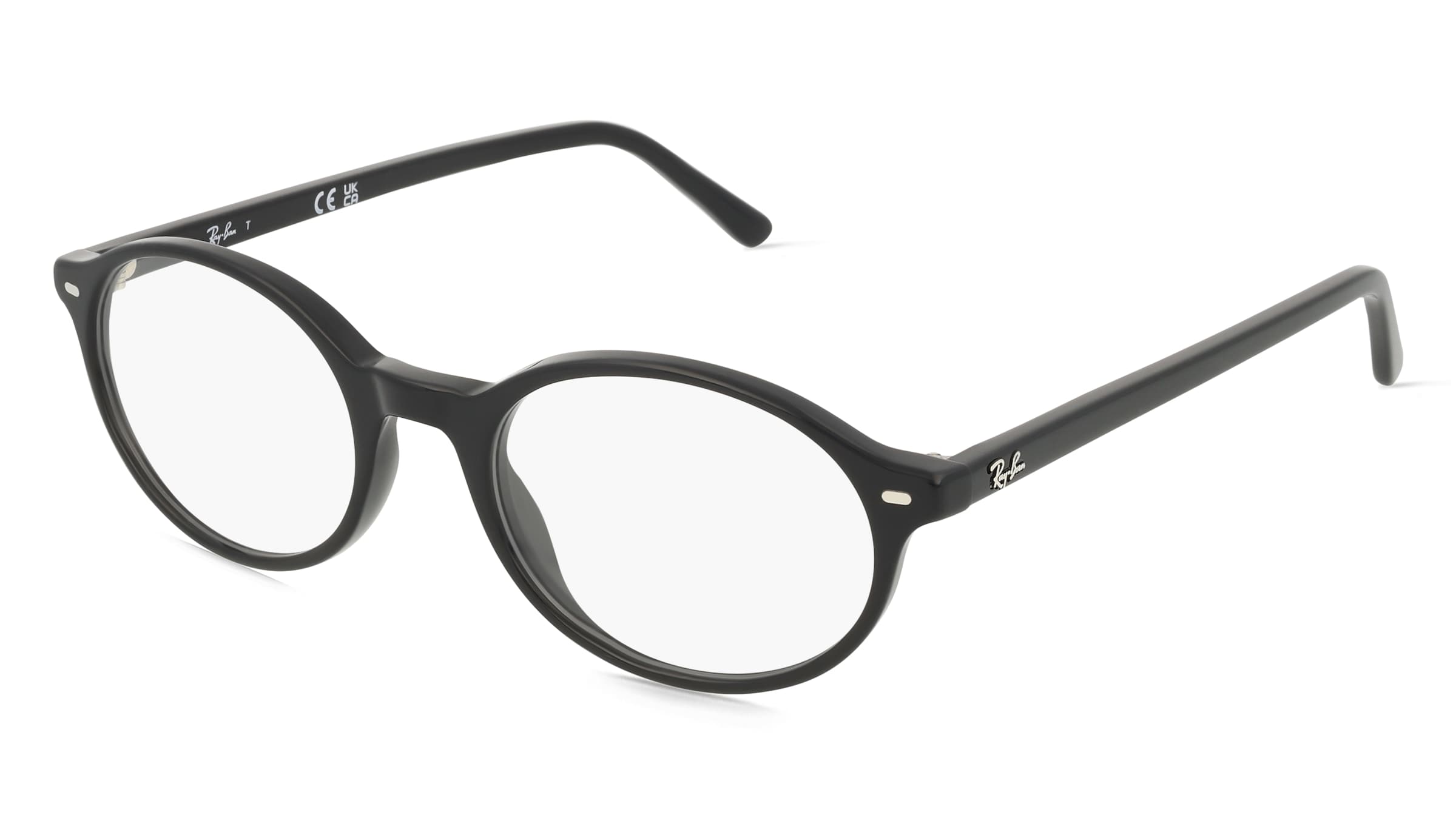Ray-Ban 0RX5429 GERMAN Unisex-Brille inkl. Gläser Vollrand Oval Acetat-Gestell 51/20/145, Schwarz