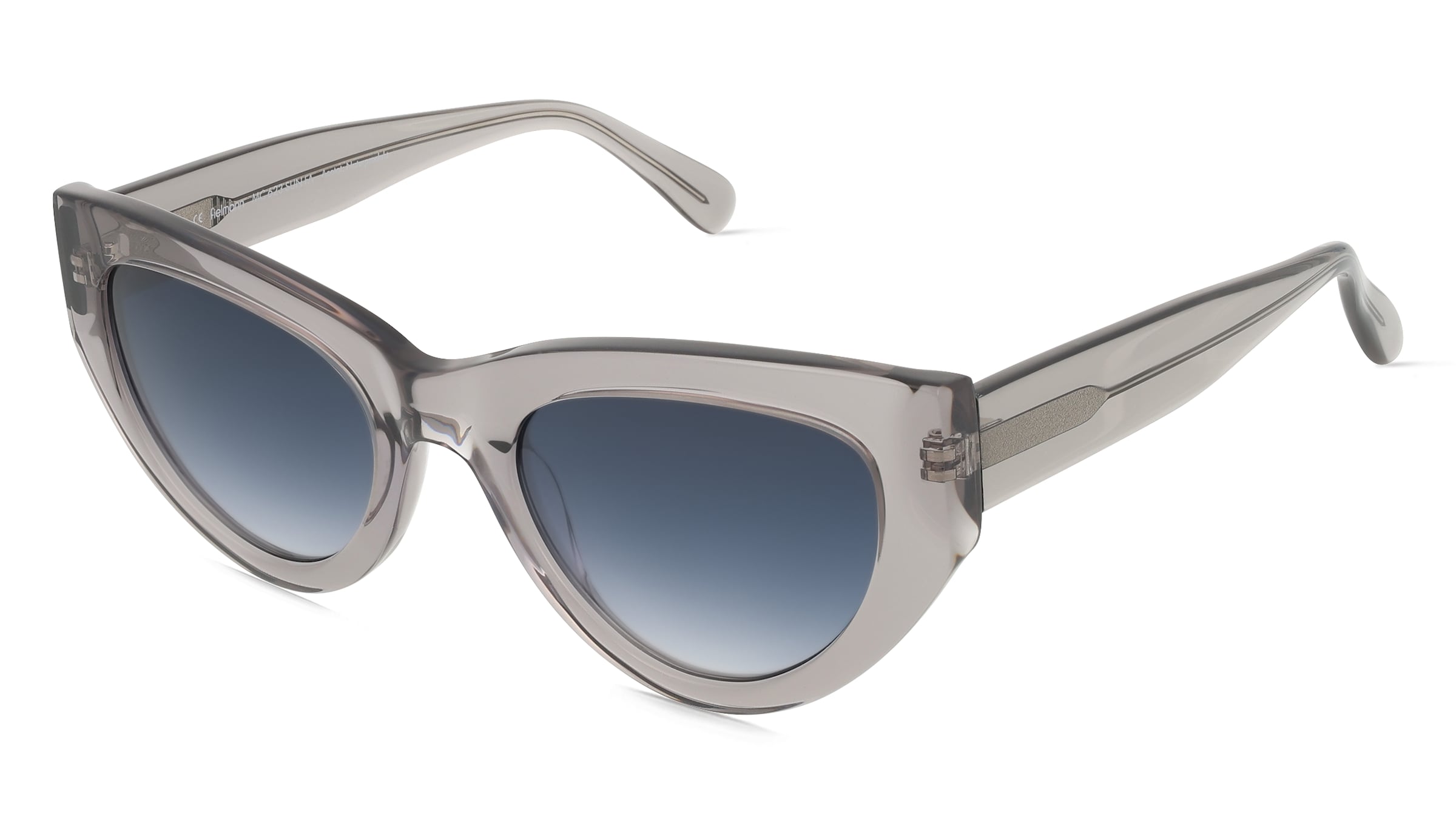 Fielmann MC 623 SUN FA AMY Damen-Sonnenbrille Vollrand Butterfly Acetat Extrudiert-Gestell, Grau