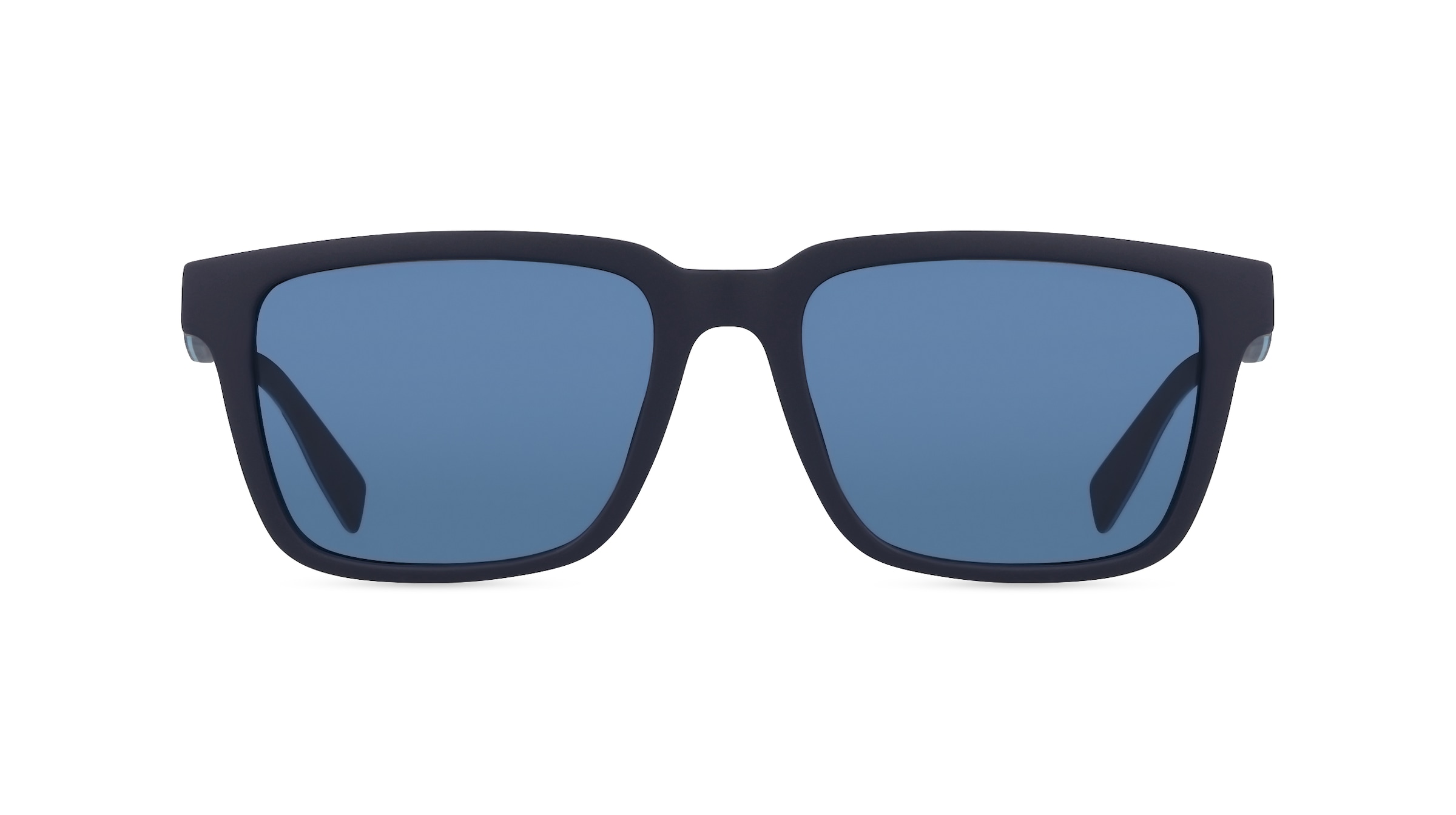 Lacoste L6032S Herren-Sonnenbrille Vollrand Eckig Bio-Kunststoff-Gestell, blau