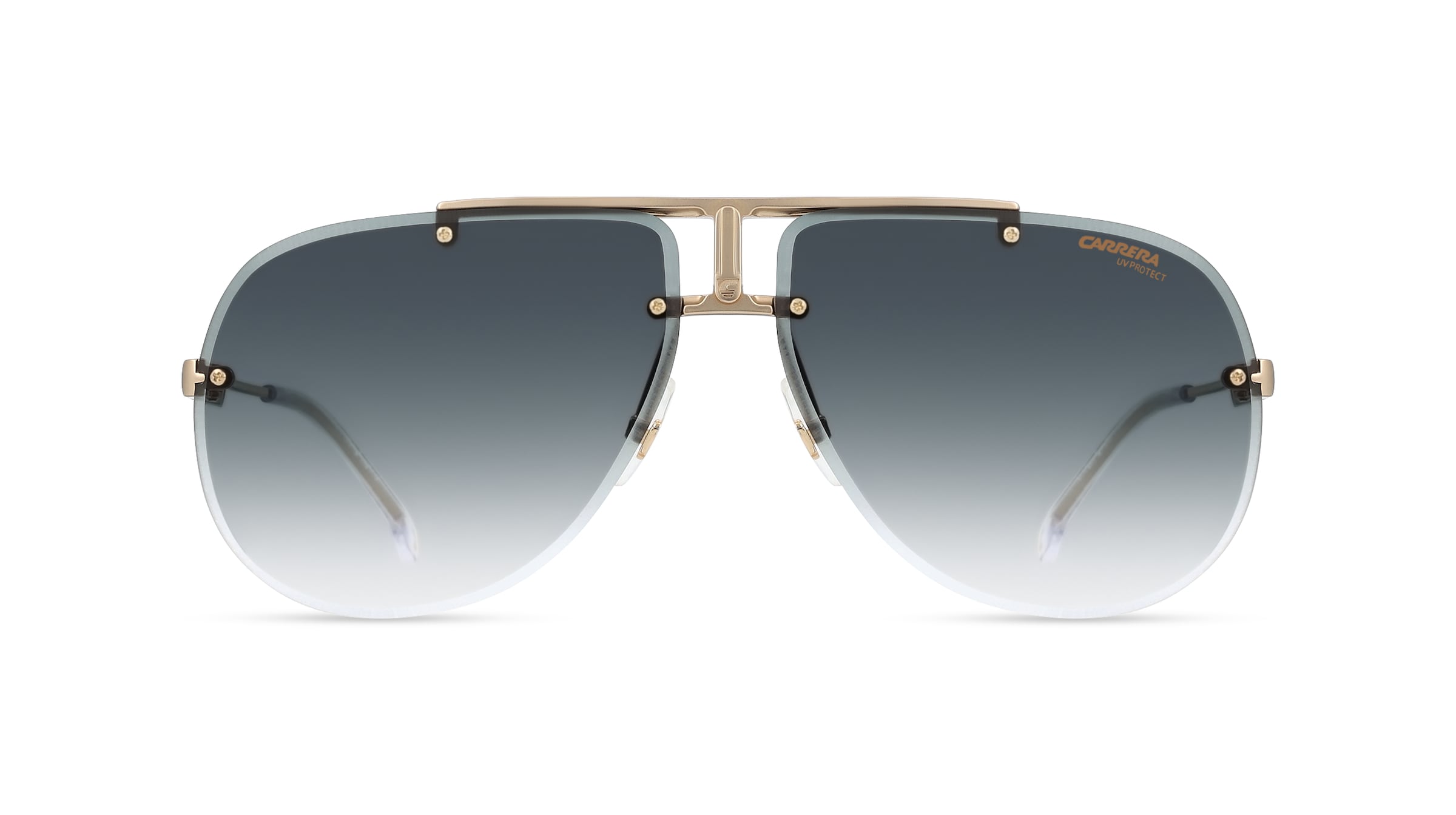 CARRERA 1052/S Unisex-Sonnenbrille Vollrand Pilot Metall-Gestell, gold