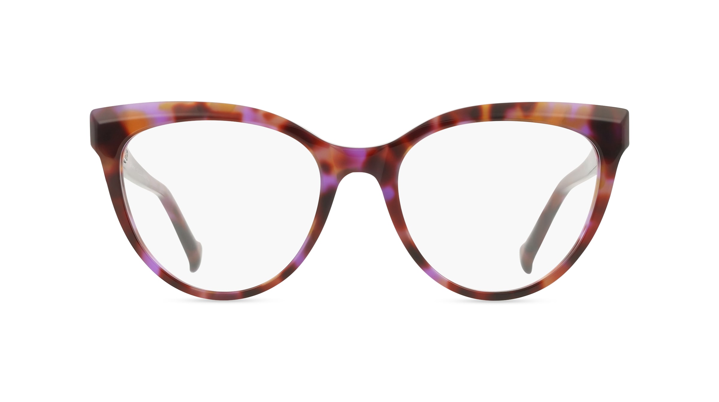 Fielmann Elementra EMT 003 RN Damen-Brille inkl. Gläser Vollrand Butterfly Acetat-Gestell 52/18/145, Havanna