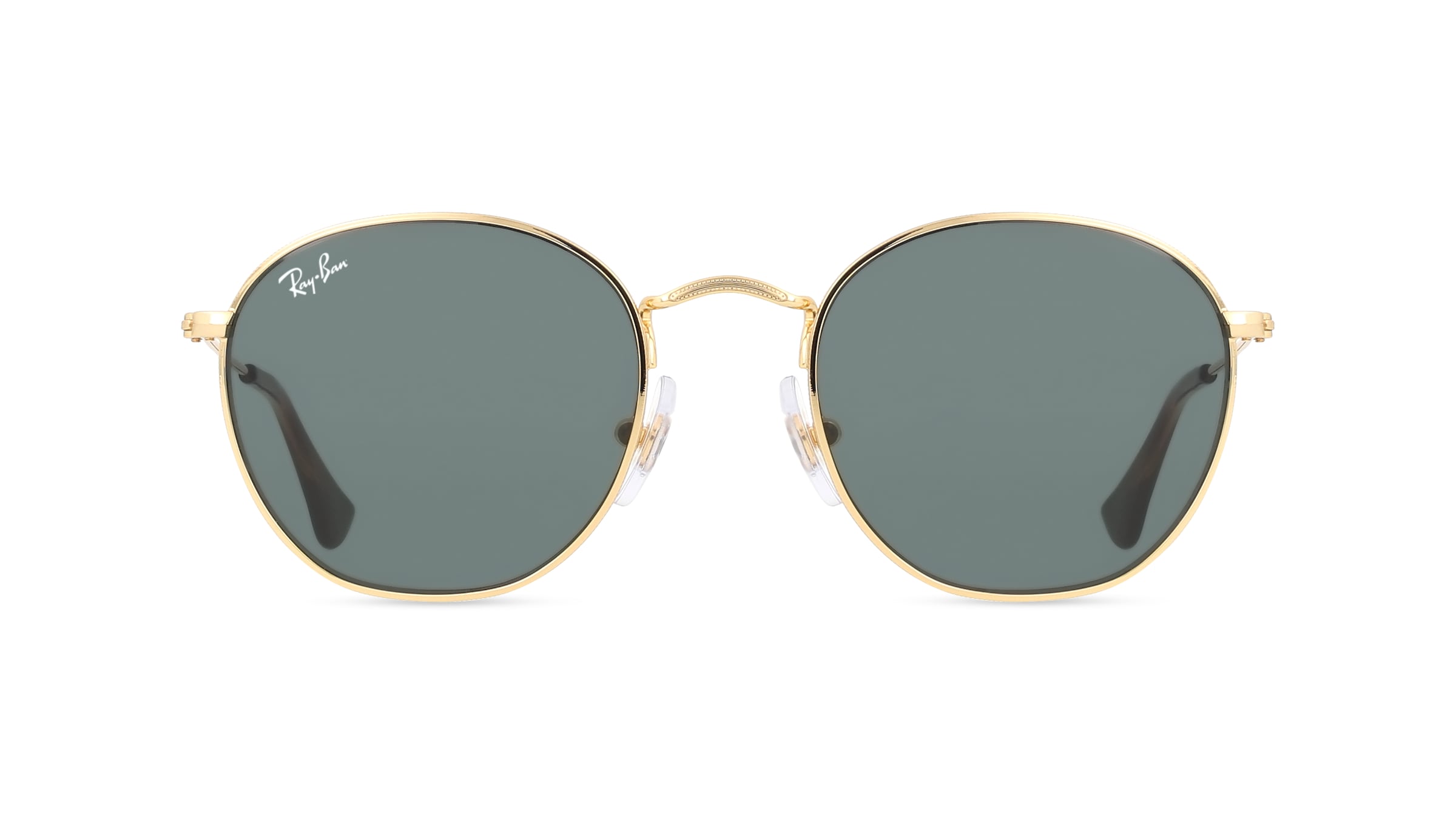 Ray-Ban Junior RJ9572S Jugend-Sonnenbrille Vollrand Rund Metall-Gestell, gold