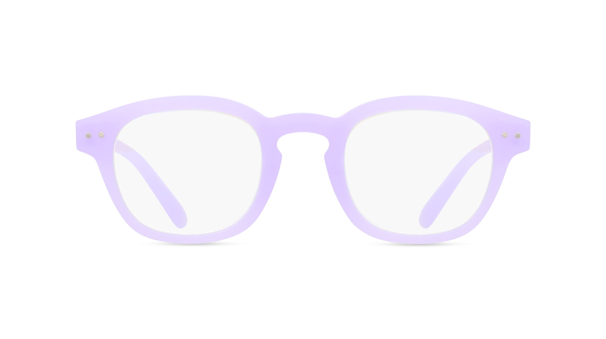 OKIDOKI JIMMY Reader Unisex-Fertiglesebrille Vollrand Panto Kunststoff-Gestell, Lila