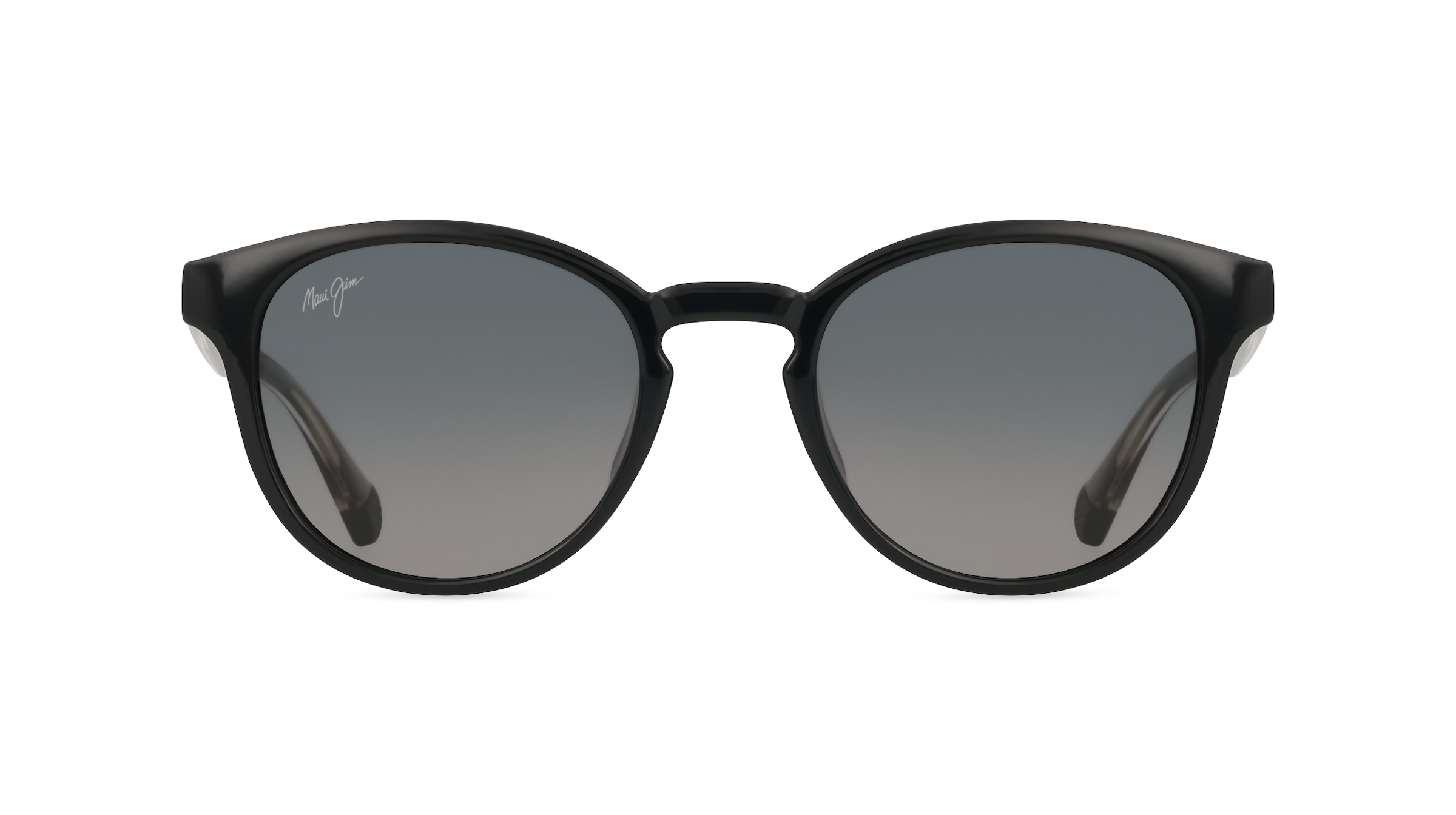 Maui Jim MJ0636S Unisex-Sonnenbrille Vollrand Rund Nylon-Gestell, schwarz