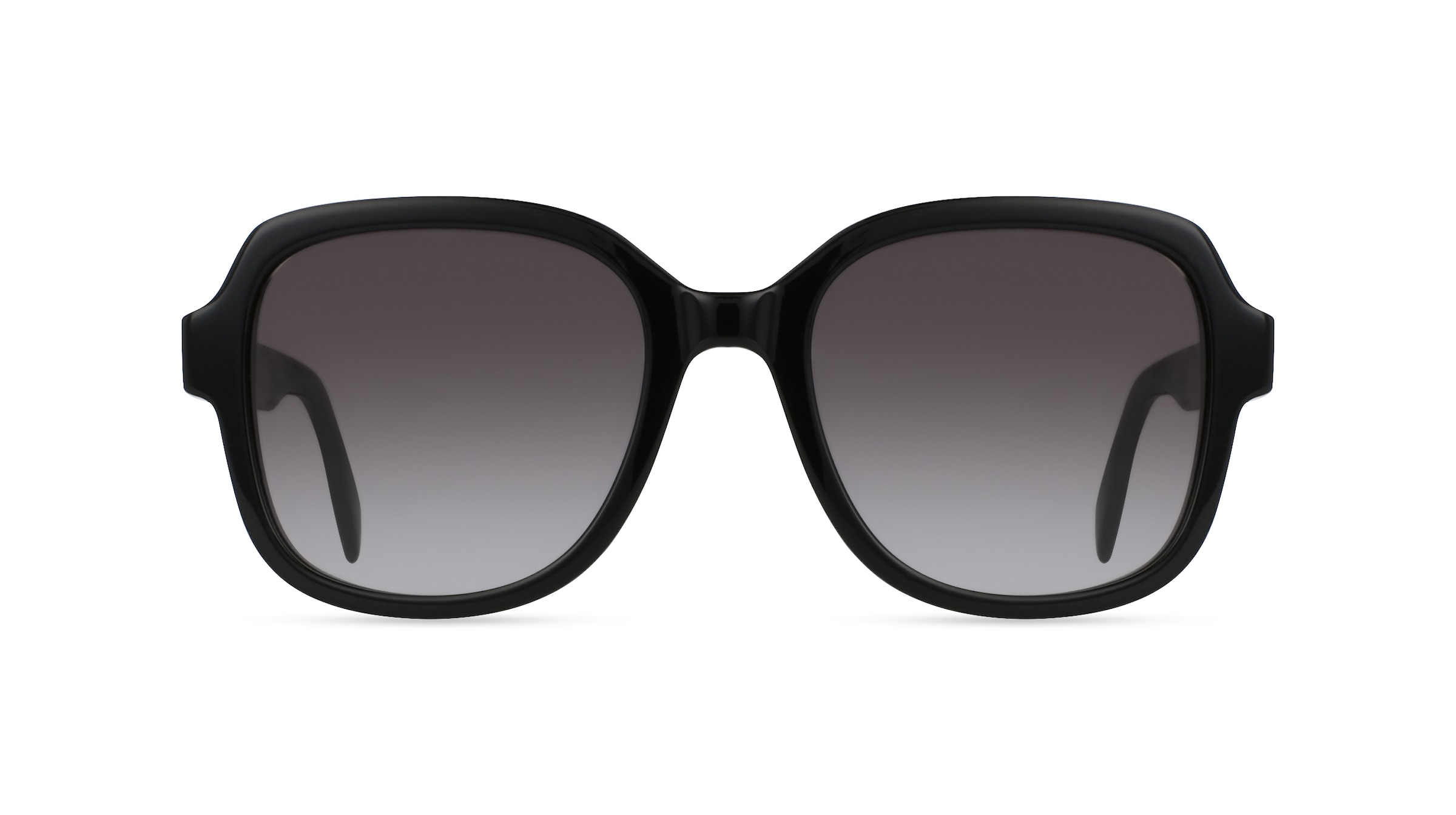 Alexander McQueen AM0300S Damen-Sonnenbrille Vollrand Eckig Kunststoff-Gestell, schwarz