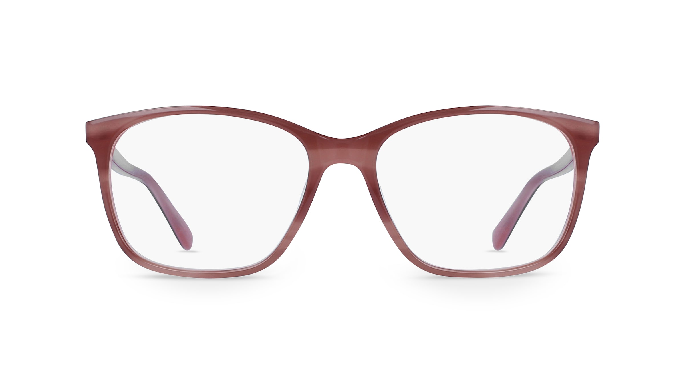 Fielmann MI 004 CL Damen-Brille inkl. Gläser Vollrand Eckig Acetat-Gestell 53mm/16mm/135mm, pink