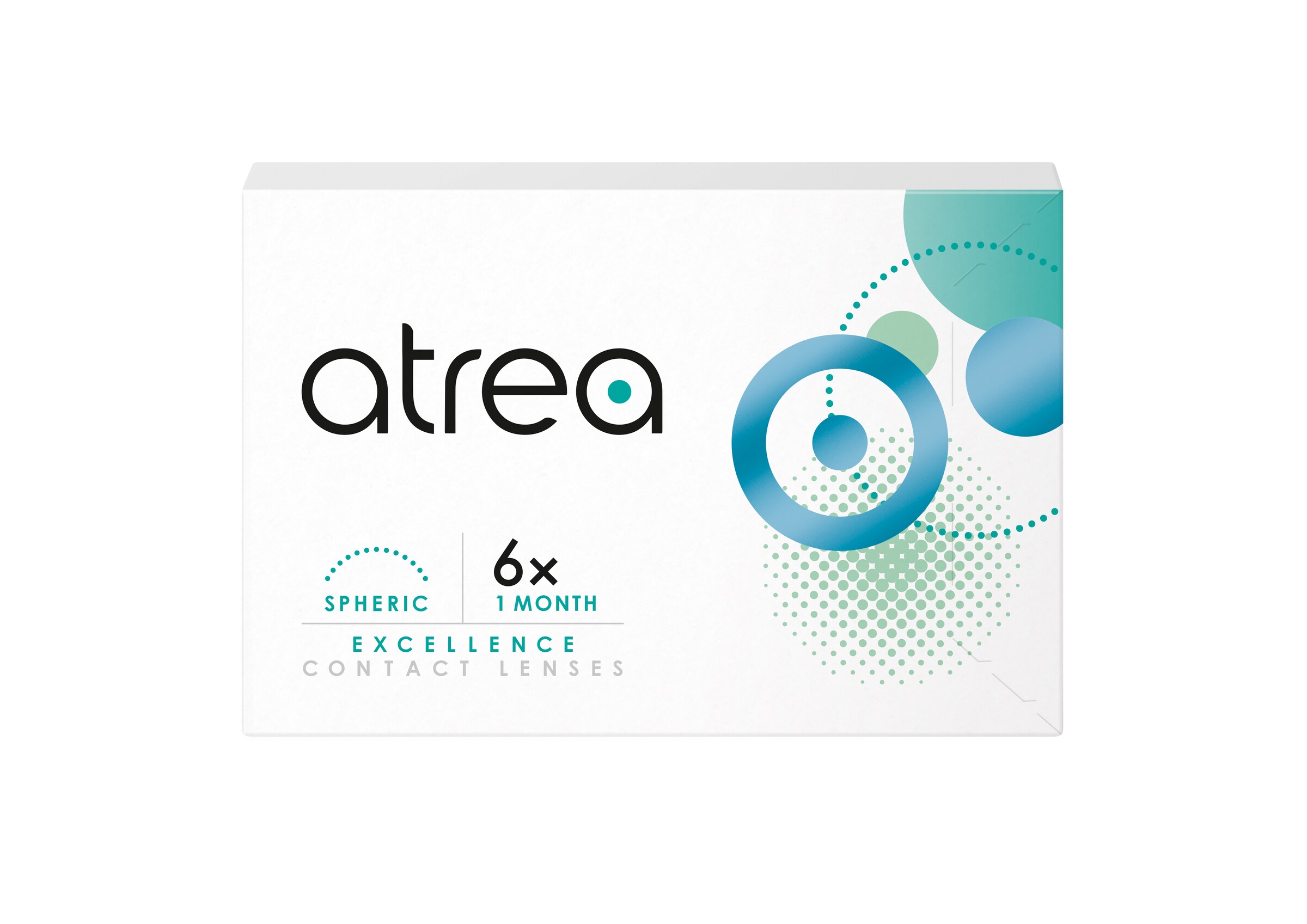 Atrea Excellence 1 Month Spheric (6er Packung) Monatslinsen (3.25 dpt & BC 8.3)