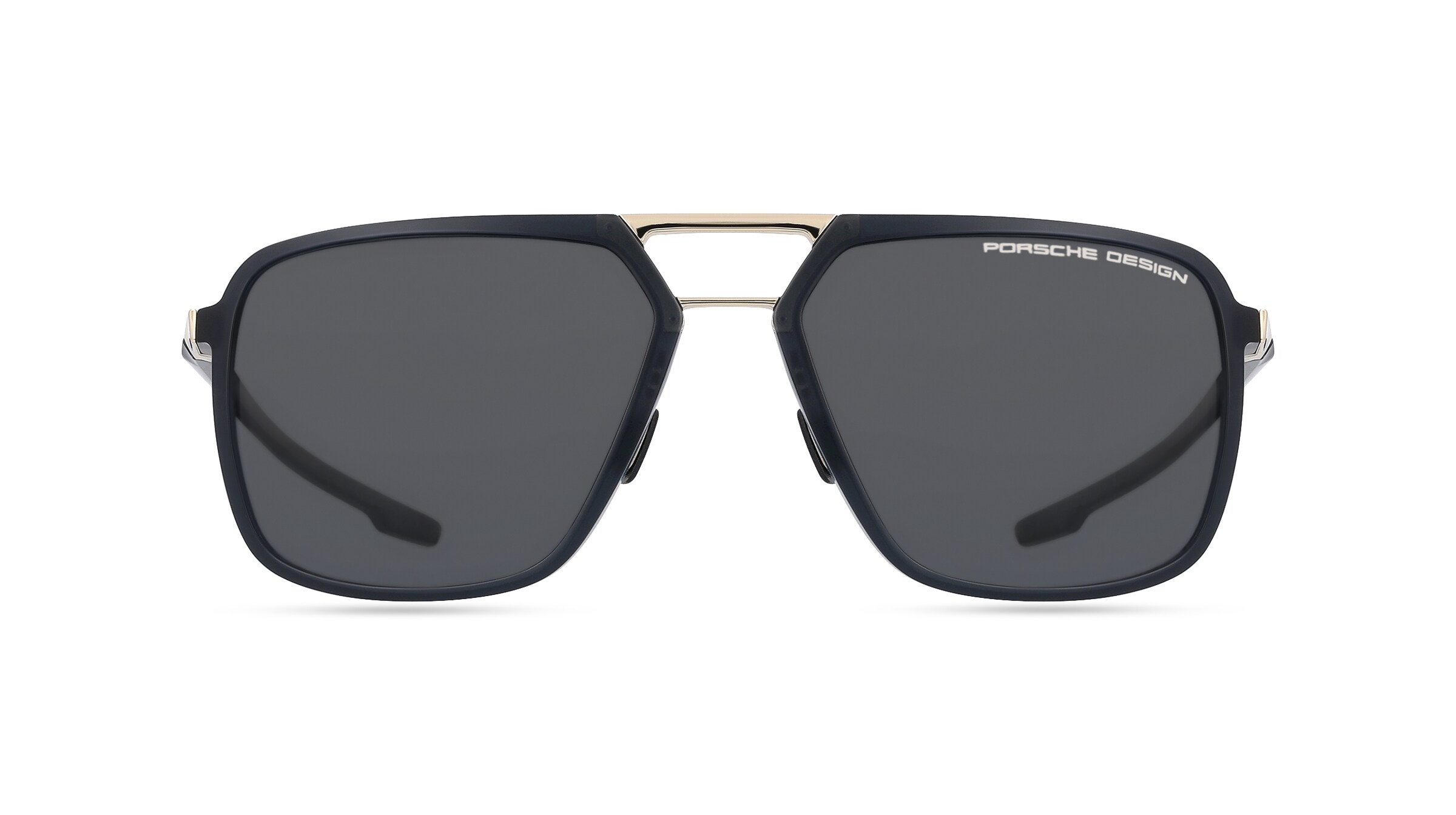 Porsche Design 8934 Herren-Sonnenbrille Vollrand Pilot Kunststoff-Gestell, schwarz