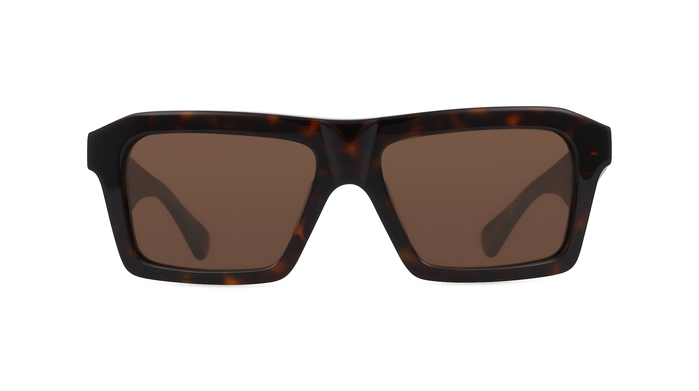 Bottega Veneta BV1213S Herren-Sonnenbrille Vollrand Eckig Recycelt-Gestell, braun