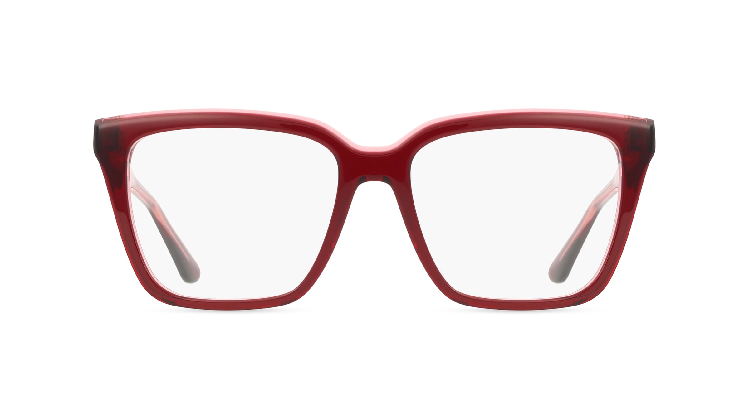 Calvin Klein CALVIN KLEIN CK24541 Damen-Brille inkl. Gläser Vollrand Eckig Acetat-Gestell 53mm/16mm/140mm, rot