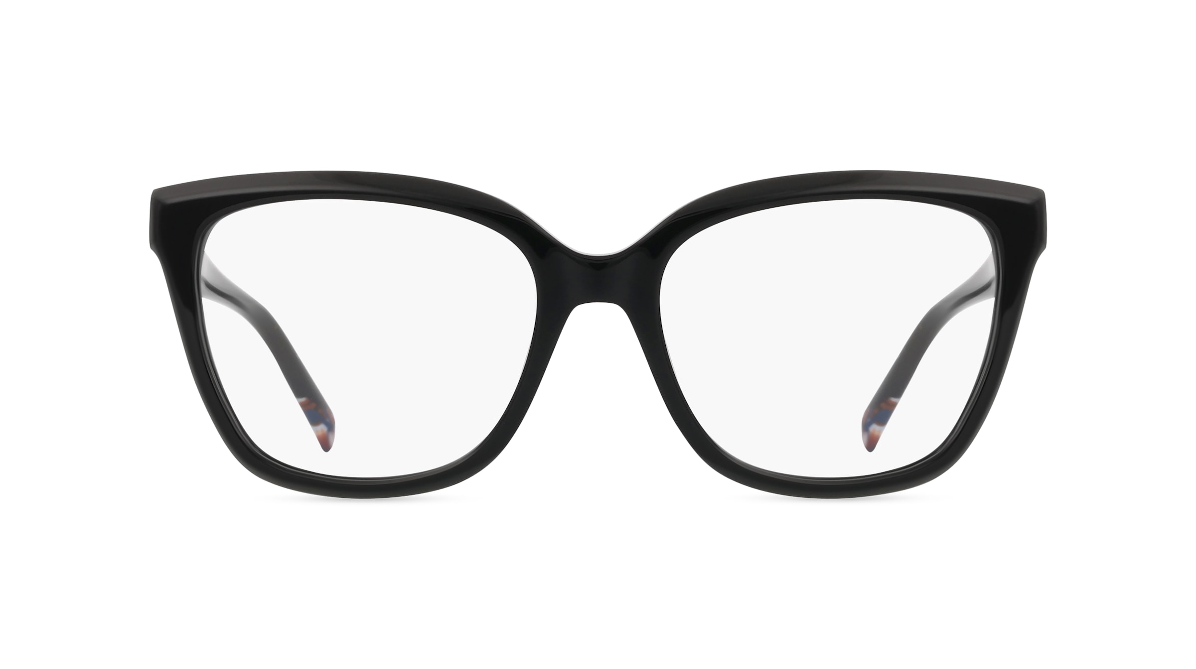 Missoni 0116 Damen-Brille inkl. Gläser Vollrand Cateye Acetat-Gestell 53mm/17mm/145mm, schwarz