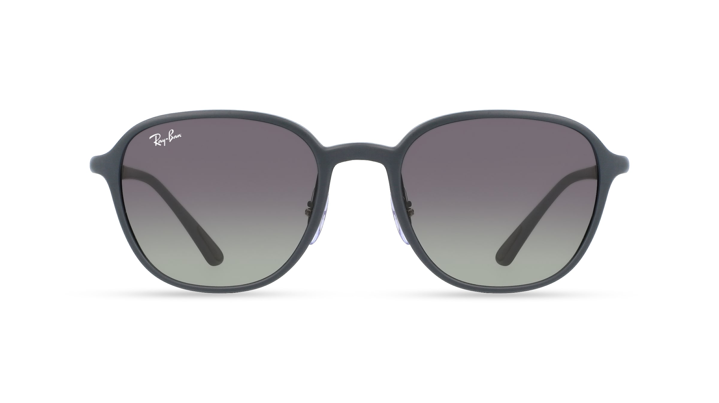 Ray-Ban RB 4341 Unisex-Sonnenbrille Vollrand Quadratisch Kunststoff-Gestell, Grau