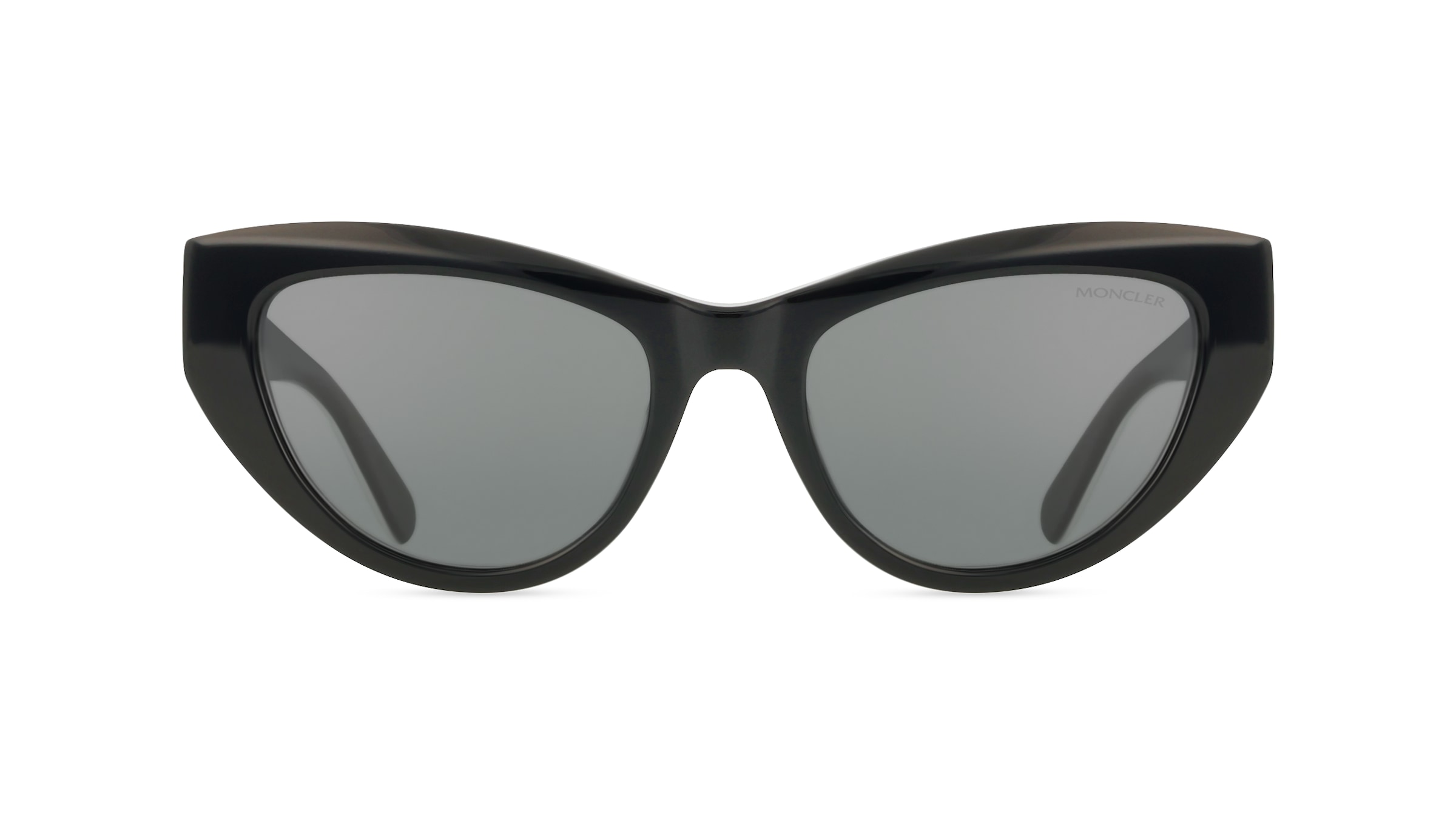 Moncler ML0258 MODD Damen-Sonnenbrille Vollrand Butterfly Acetat-Gestell, schwarz