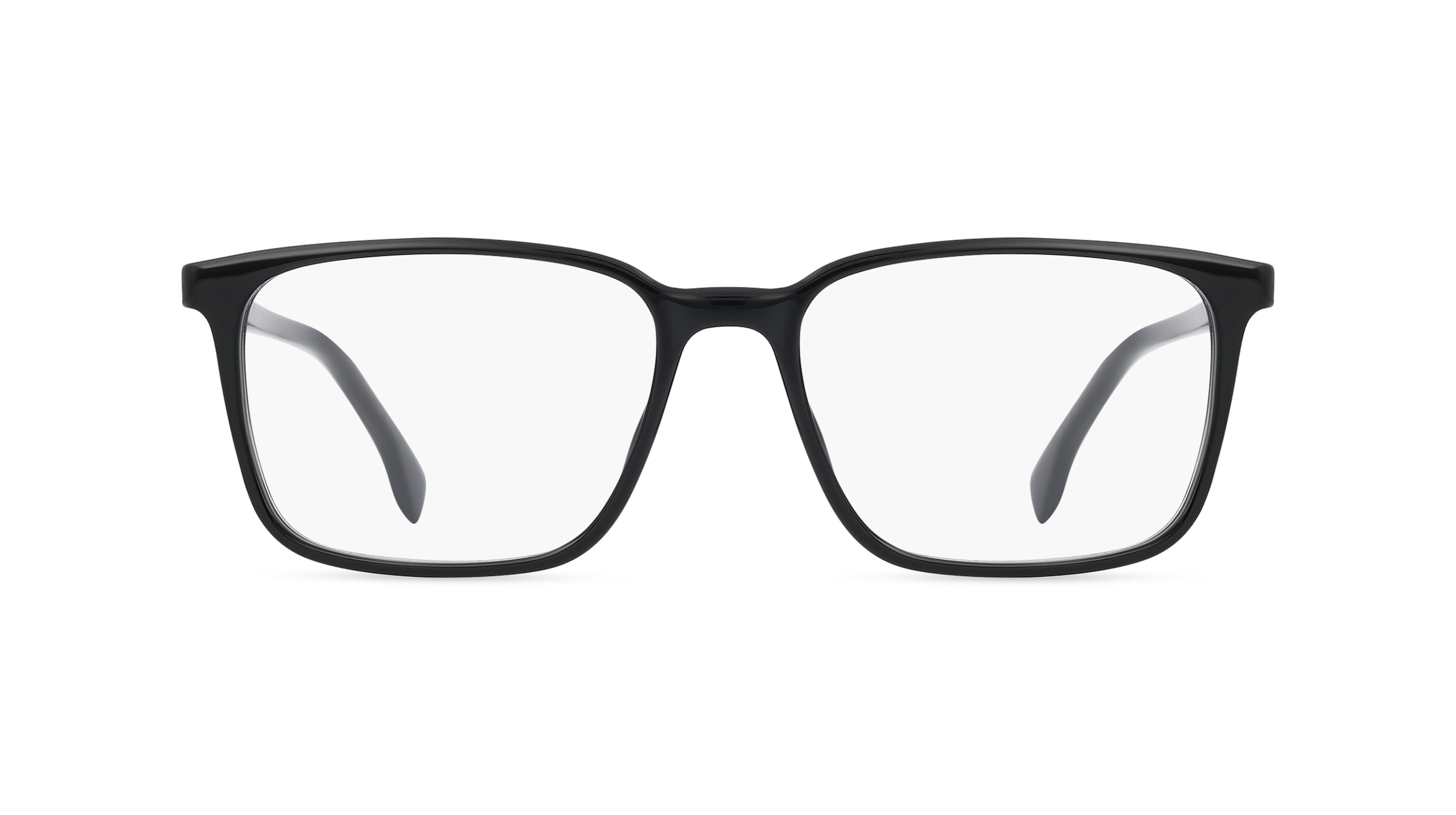 Boss 1436 Herren-Brille inkl. Gläser Vollrand Eckig Acetat-Gestell 55mm/16mm/145mm, schwarz