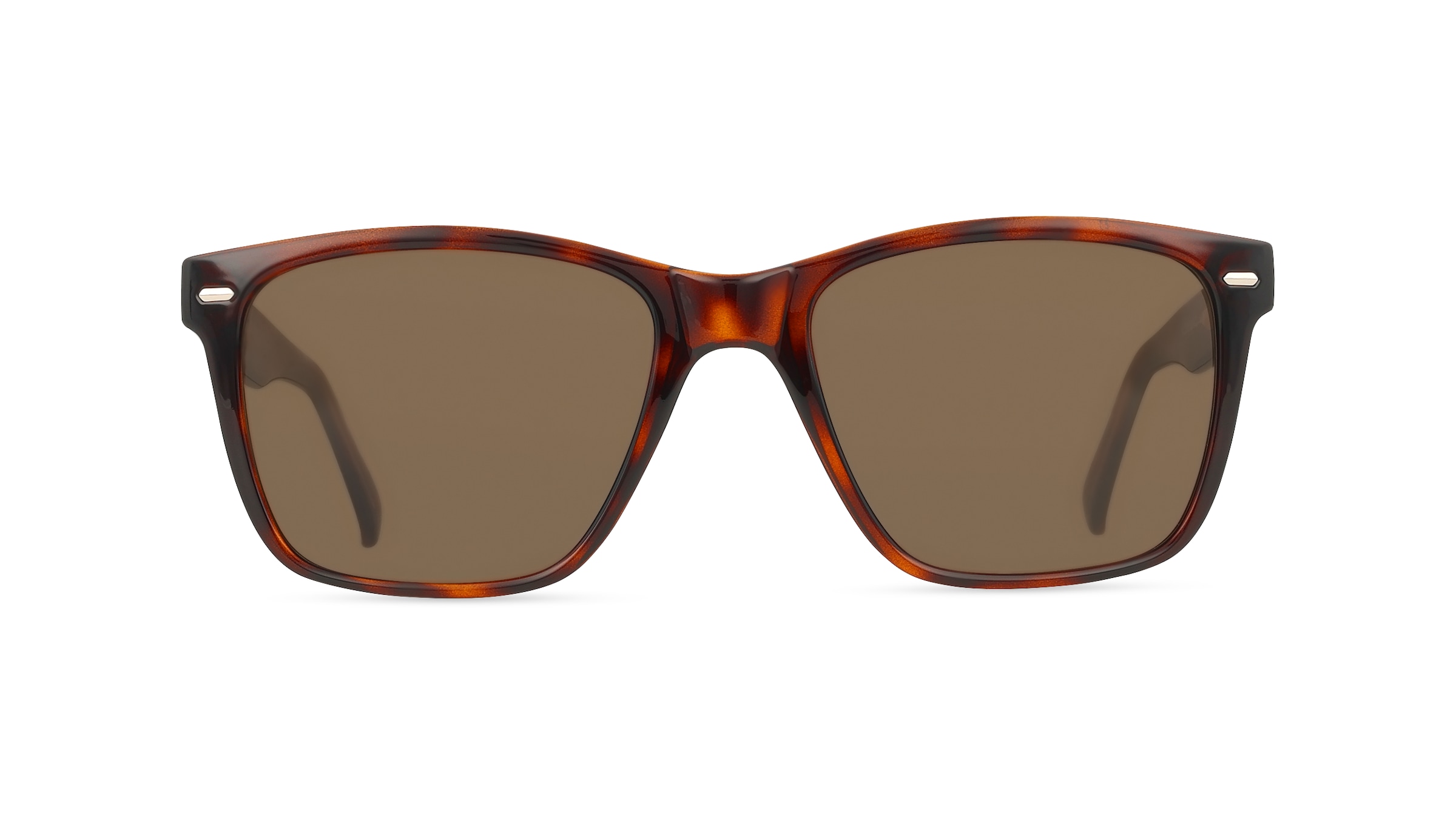 Fielmann MC 585 SUN CL WILHELM Herren-Sonnenbrille Vollrand Quadratisch Propionat-Gestell, Havanna