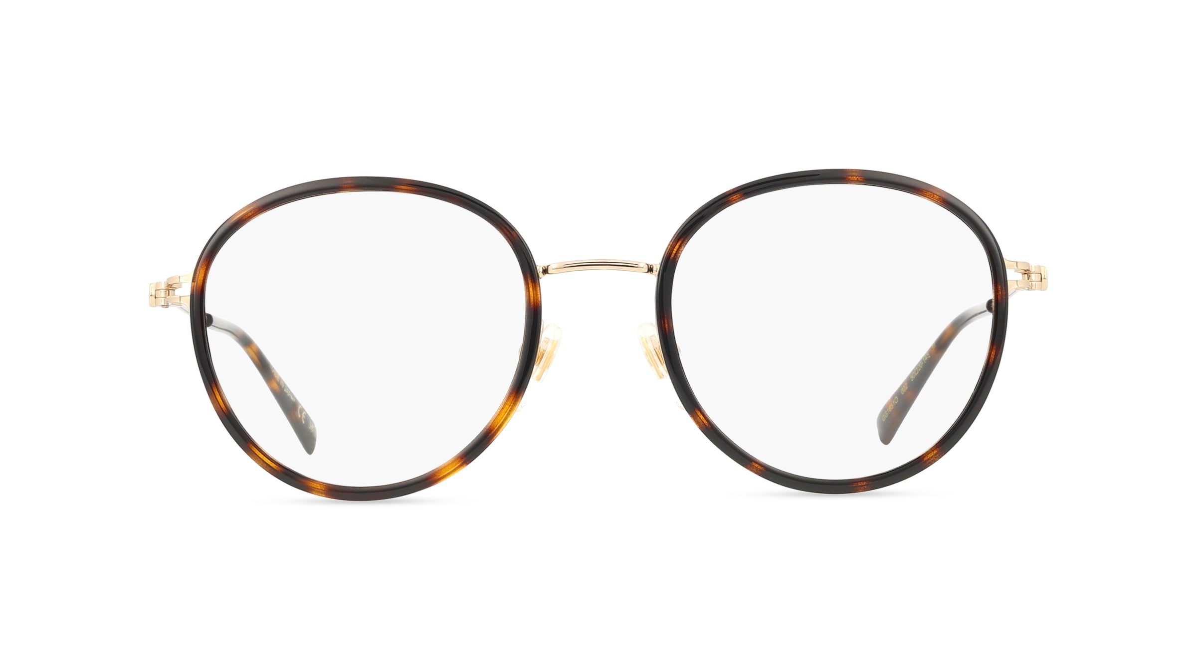 Gucci GG1851O Damen-Brille inkl. Gläser Vollrand Rund Kunststoff-Gestell 50mm/20mm/145mm, braun