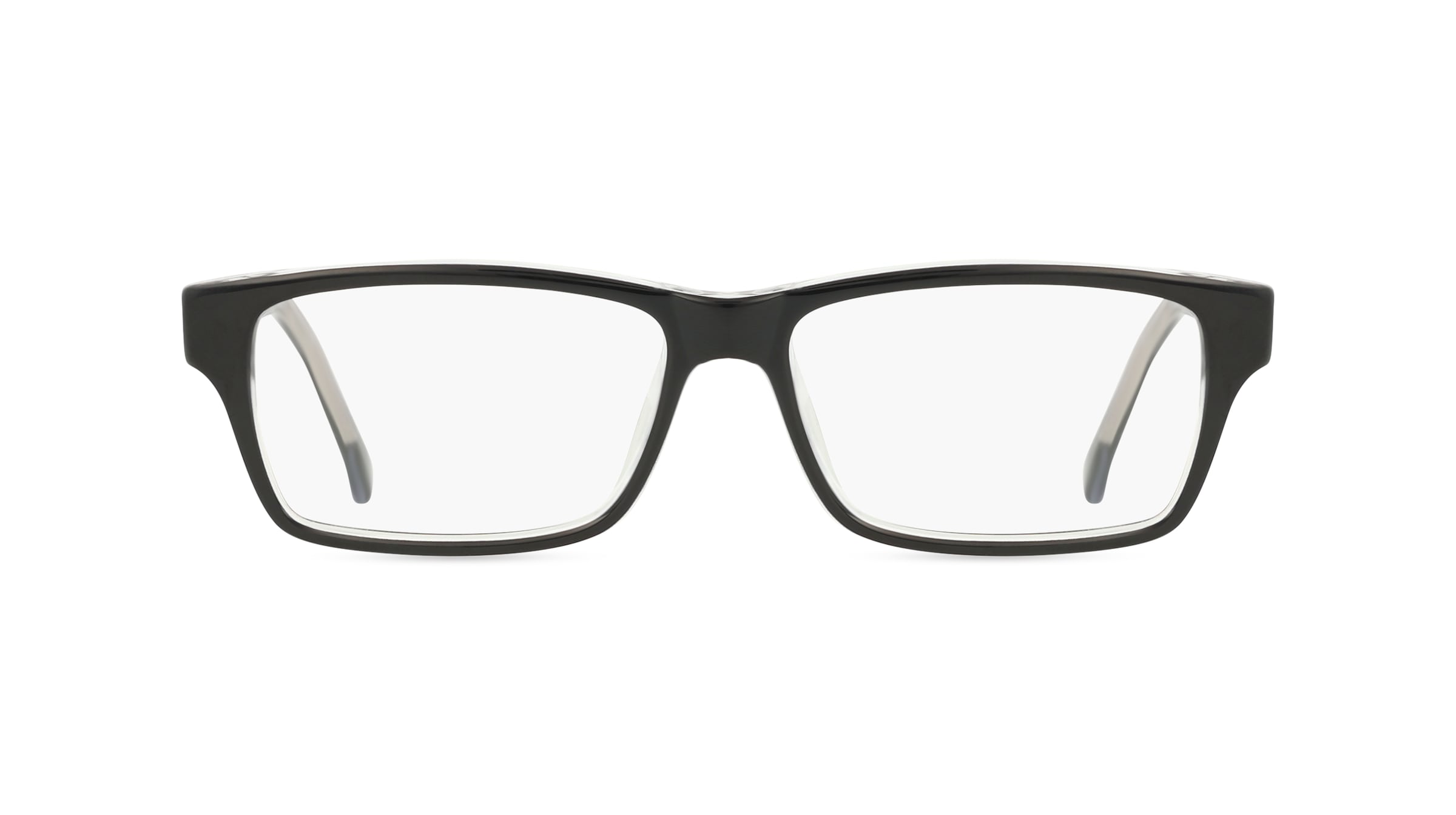 Fielmann MC 608 CL Herren-Brille inkl. Gläser Vollrand Eckig Propionat-Gestell 50mm/14mm/135mm, schwarz