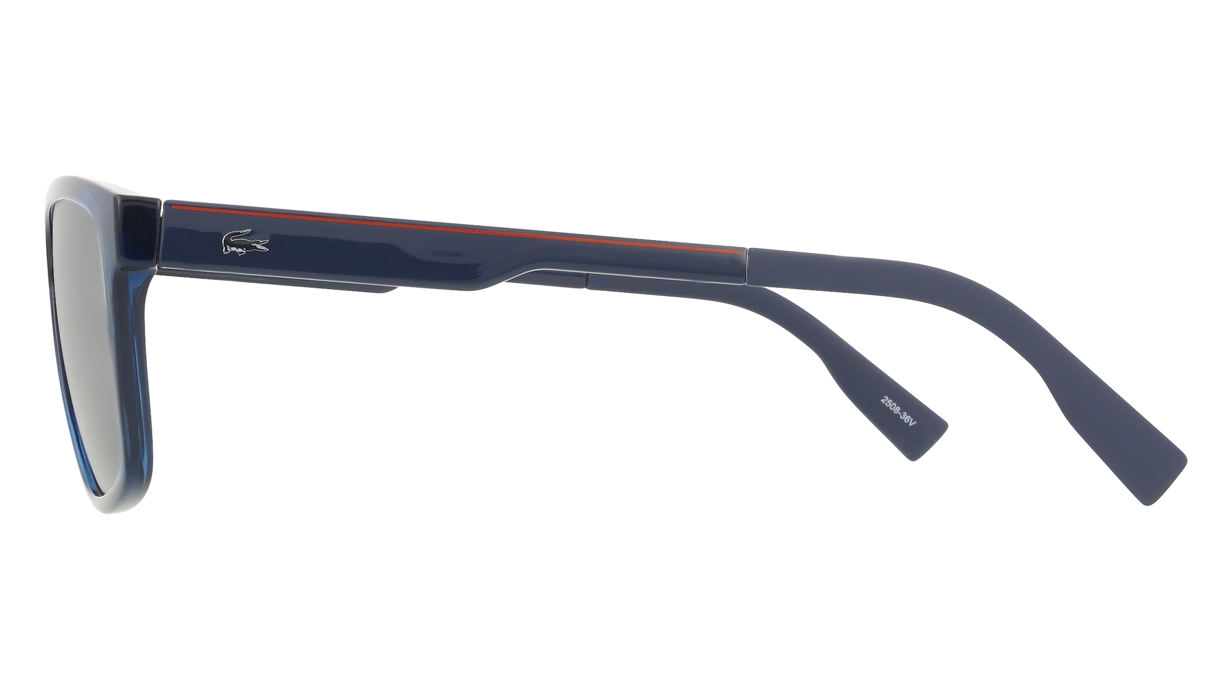 Thumbnail - Lacoste L6078S Herren-Sonnenbrille Vollrand Eckig Kunststoff-Gestell, blau