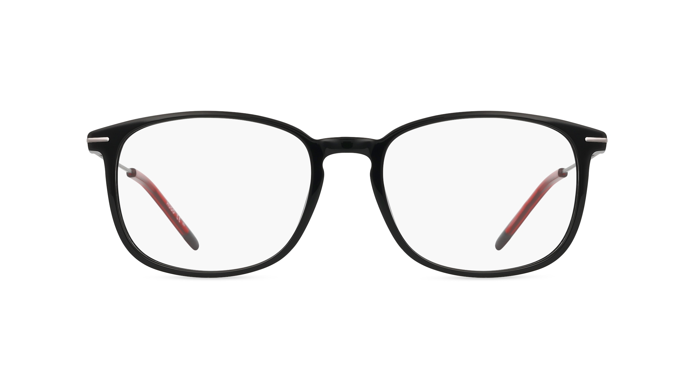 Hugo HG 1205 Herren-Brille inkl. Gläser Vollrand Eckig Acetat-Gestell 52mm/16mm/145mm, schwarz