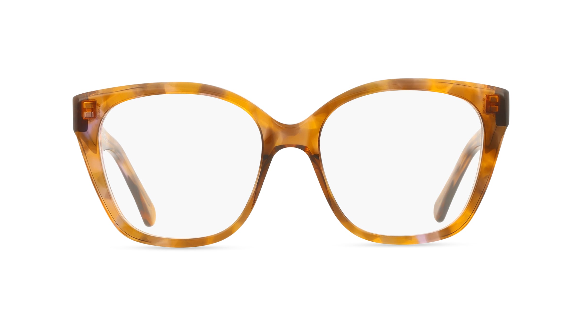Chloé CH0241O Damen-Brille inkl. Gläser Vollrand Cat Eye Acetat-Gestell 53/17/140, Havanna