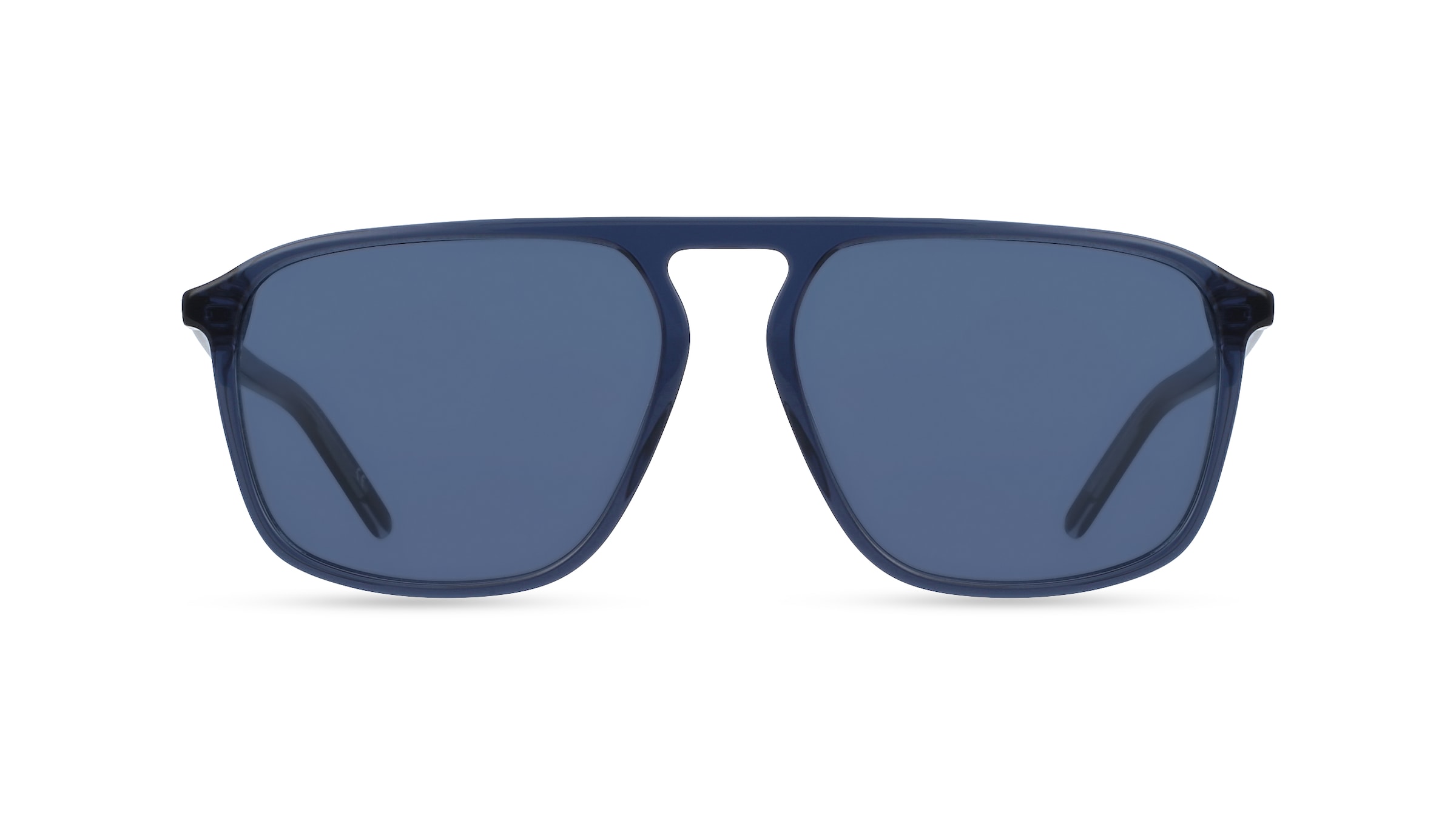 Zeiss ZS22507S Herren-Sonnenbrille Vollrand Eckig Kunststoff-Gestell, blau