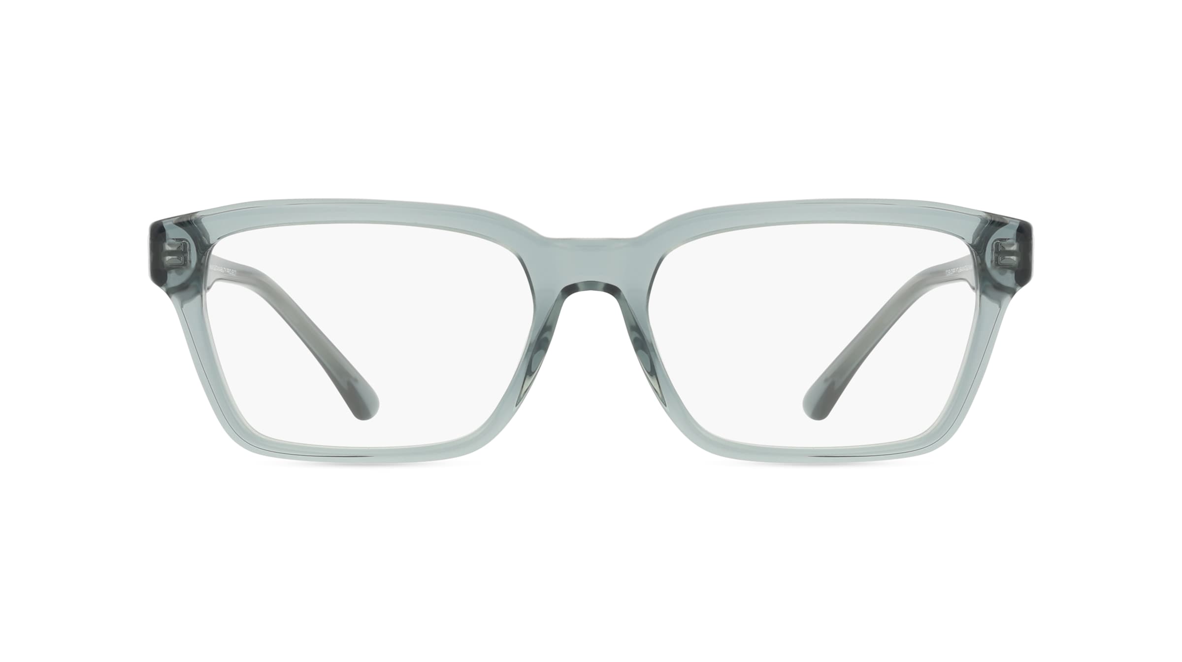 Emporio Armani EA3192 Herren-Brille inkl. Gläser Vollrand Eckig Acetat-Gestell 53mm/18mm/145mm, blau