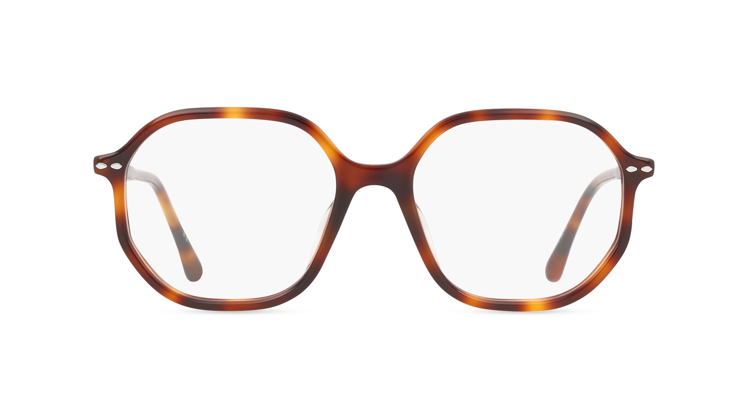 Isabel Marant IM 0044/G Damen-Brille inkl. Gläser Vollrand Eckig Acetat-Gestell 53mm/17mm/145mm, Havanna