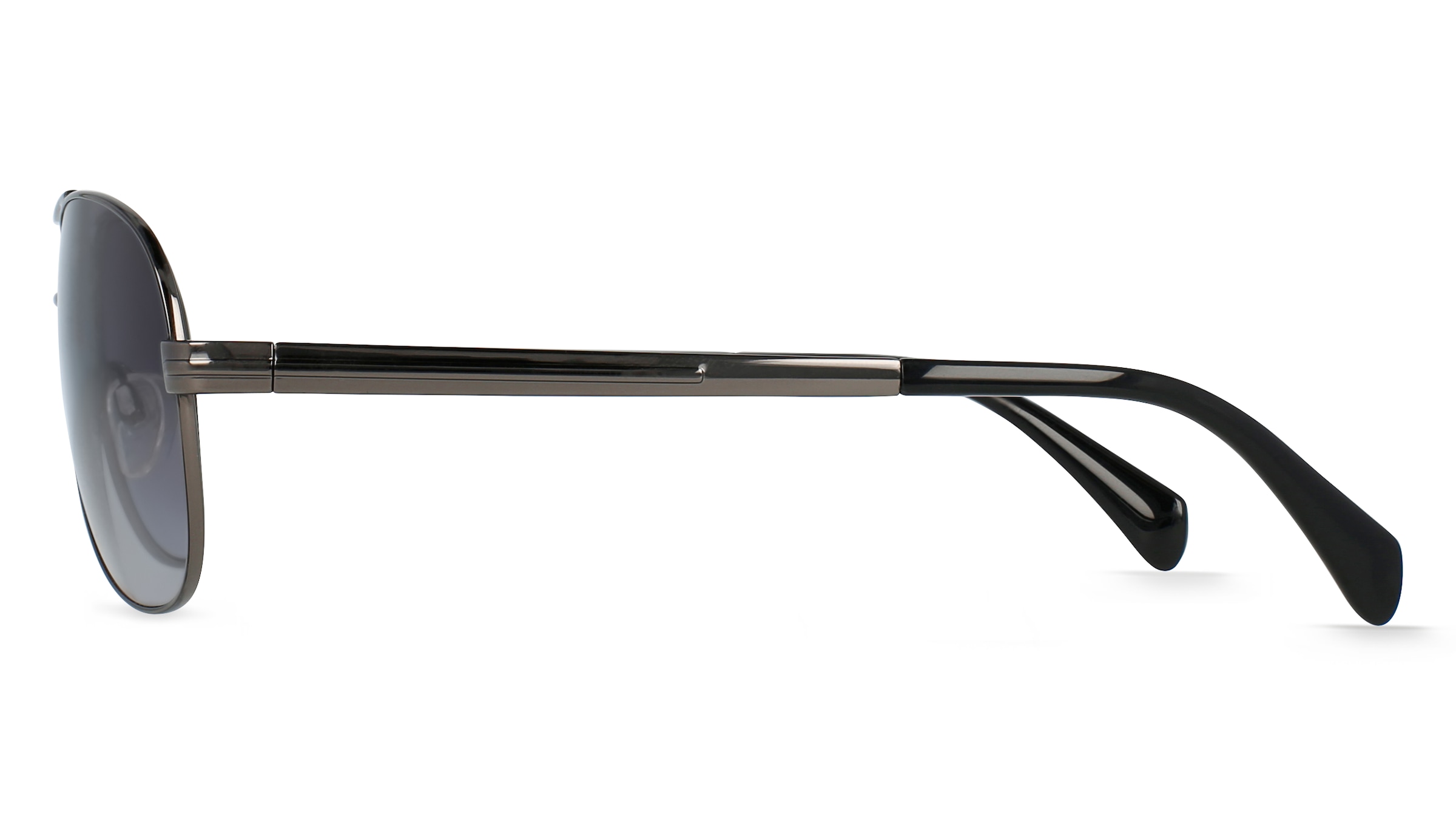 Thumbnail - Fielmann OBRA 445 SUN FLEX CL Herren-Sonnenbrille Vollrand Pilot Metall-Gestell, grau