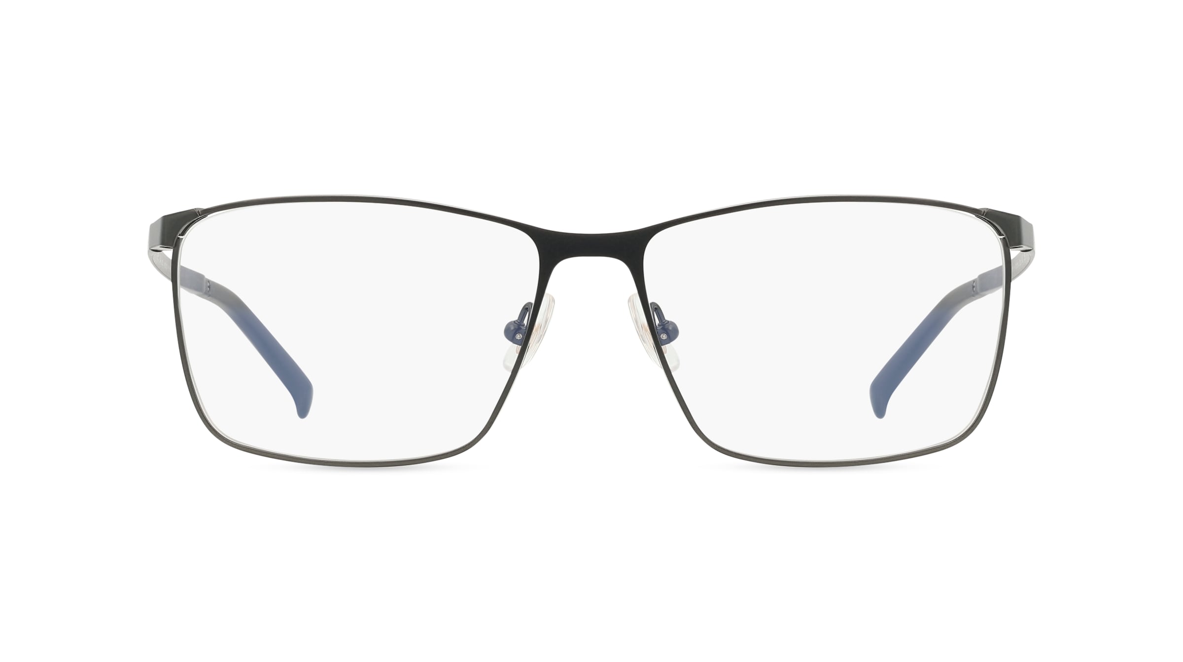 Fielmann TAKUMI 2003 CL JAMES Herren-Brille inkl. Gläser Vollrand Quadratisch Titan-Gestell 56/16/140, grau