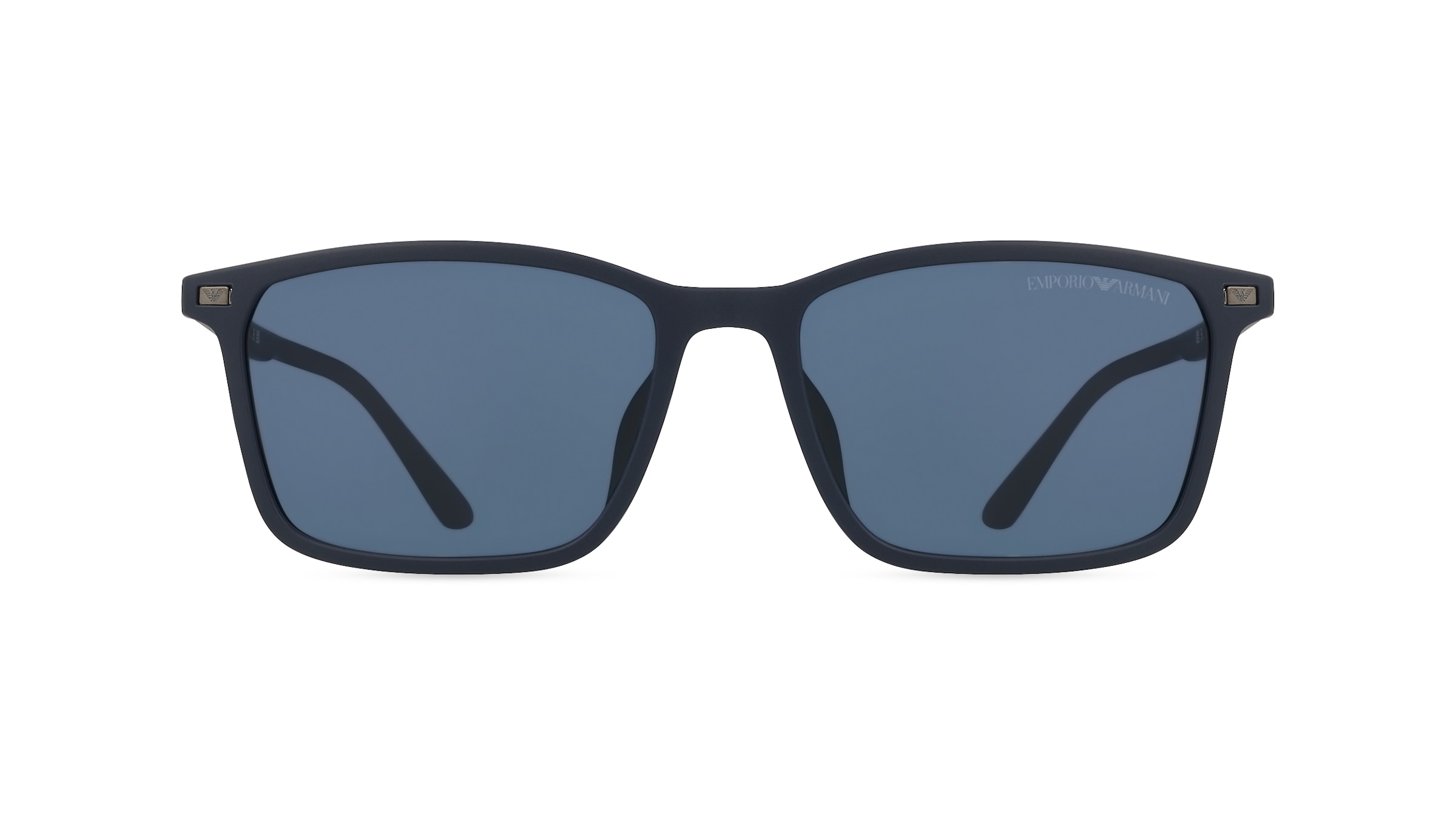 Emporio Armani 0EA4223U Herren-Sonnenbrille Vollrand Eckig Acetat-Gestell, blau