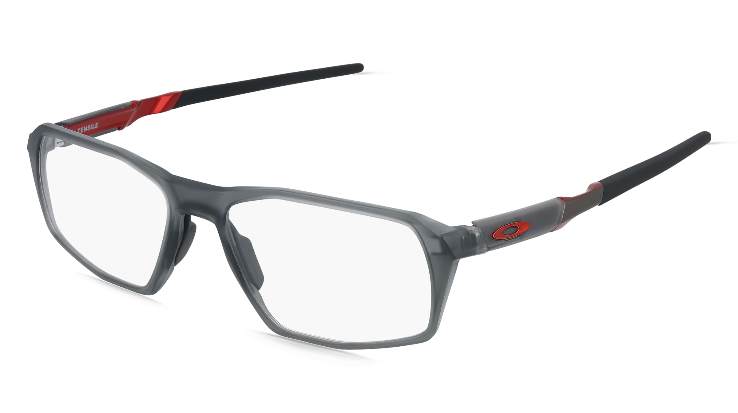 Oakley OX8170 TENSILE Herren-Brille inkl. Gläser Vollrand Quadratisch Kunststoff-Gestell 56/17/138, Grau