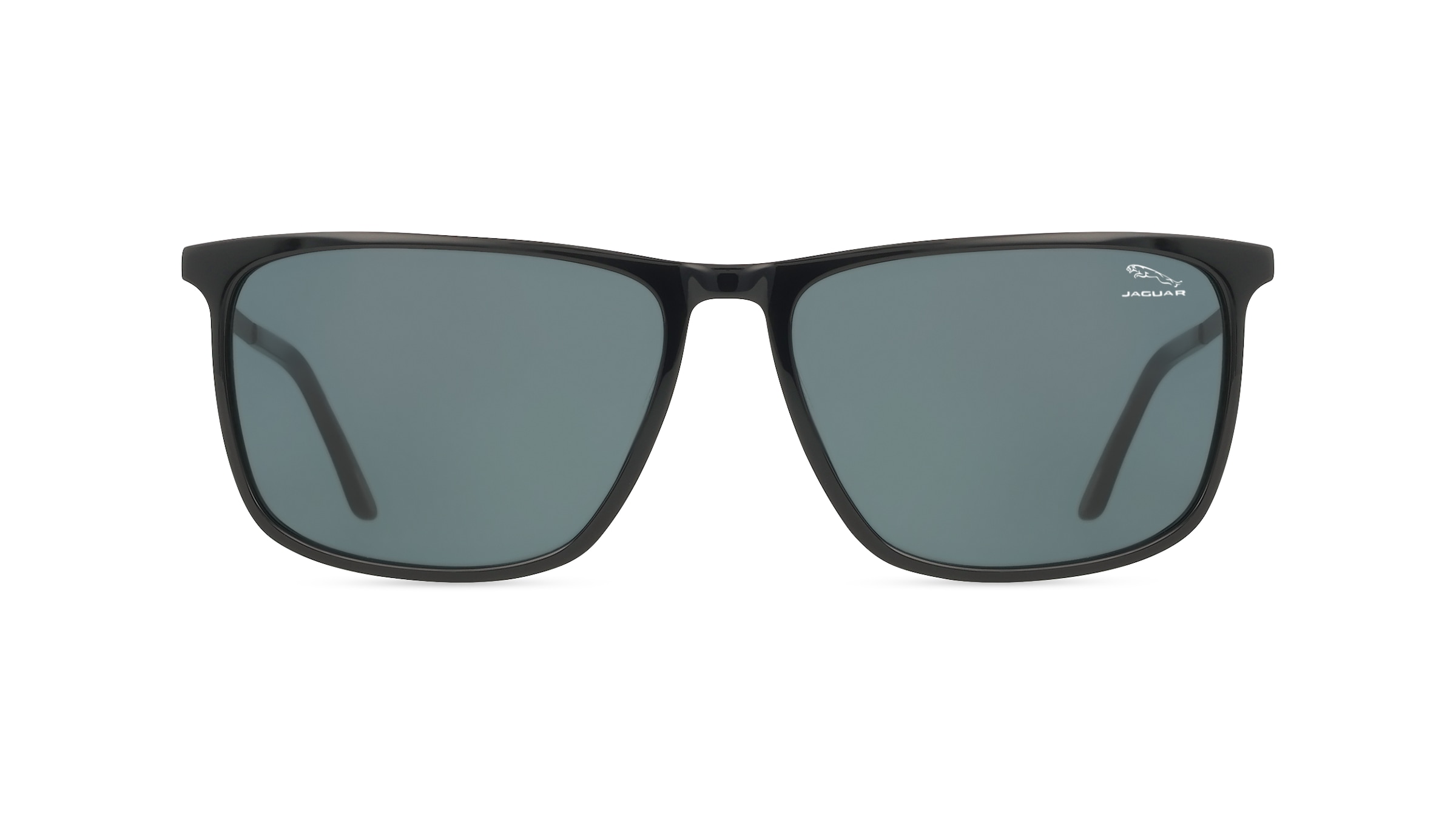 Jaguar J 7204 Herren-Sonnenbrille Vollrand Eckig Acetat-Gestell, schwarz