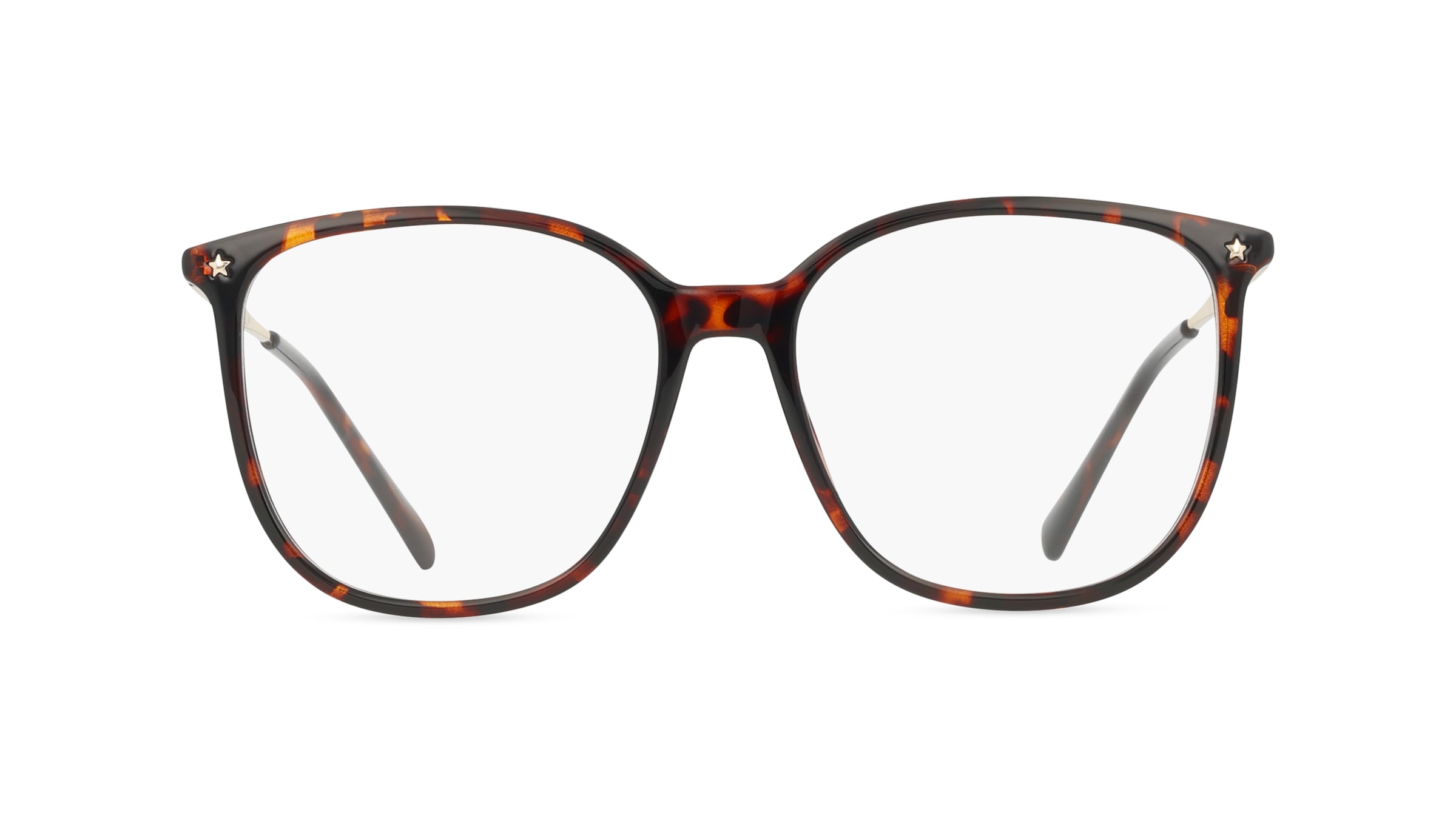 Chiara Ferragni CF 1029 Damen-Brille inkl. Gläser Vollrand Eckig Kunststoff-Gestell 54mm/16mm/140mm, Havanna