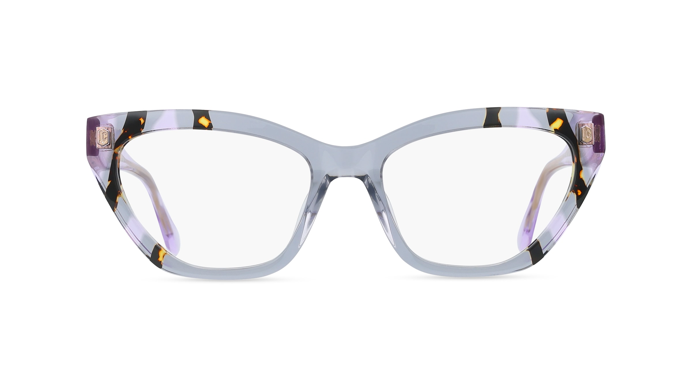 Just Cavalli VJC184V Damen-Brille inkl. Gläser Vollrand Cat Eye Kunststoff-Gestell 54/18/140, Grau