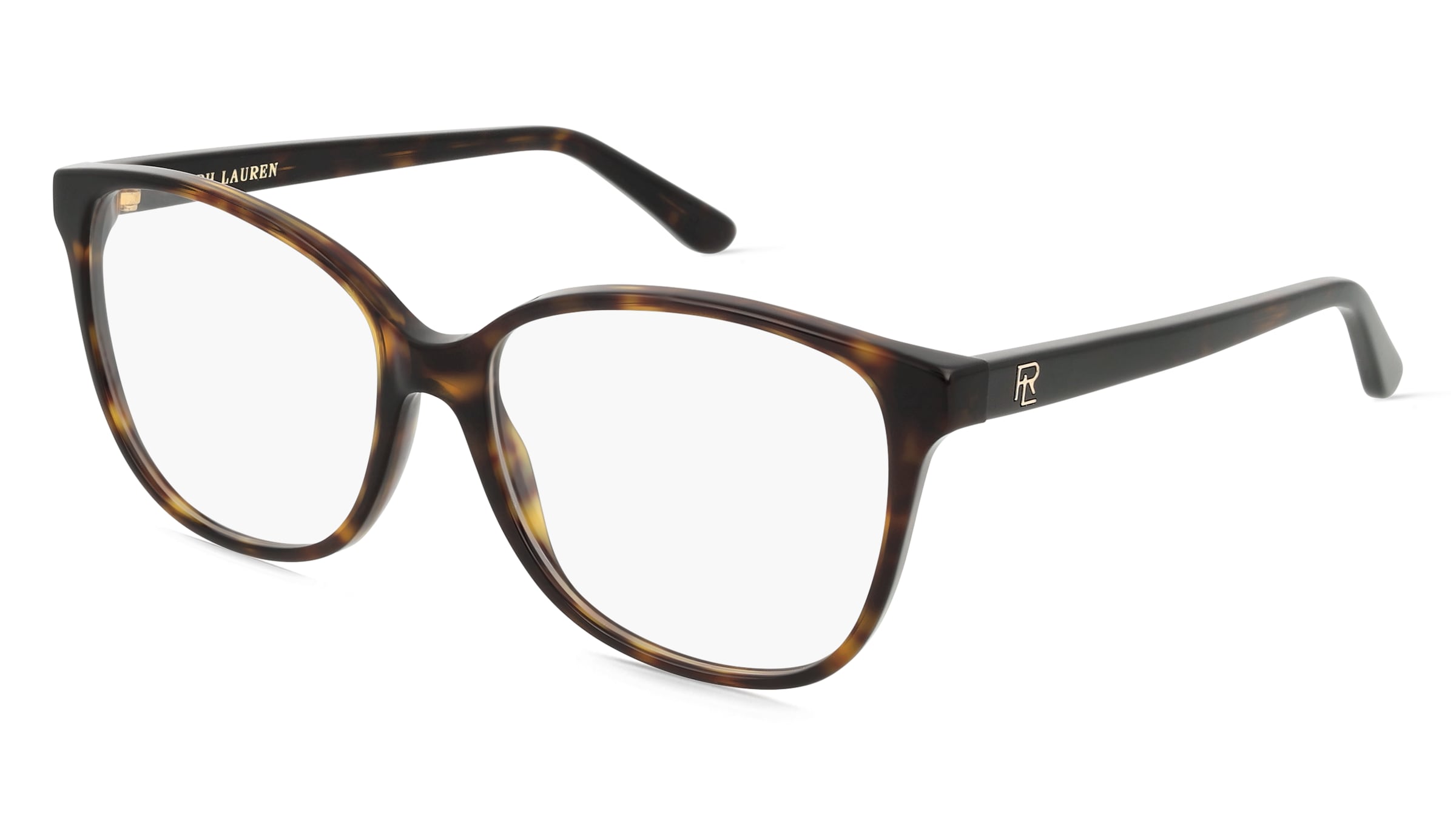 Polo Ralph Lauren RL6222 Damen-Brille inkl. Gläser Vollrand Cat Eye Acetat-Gestell 54/16/140, Havanna